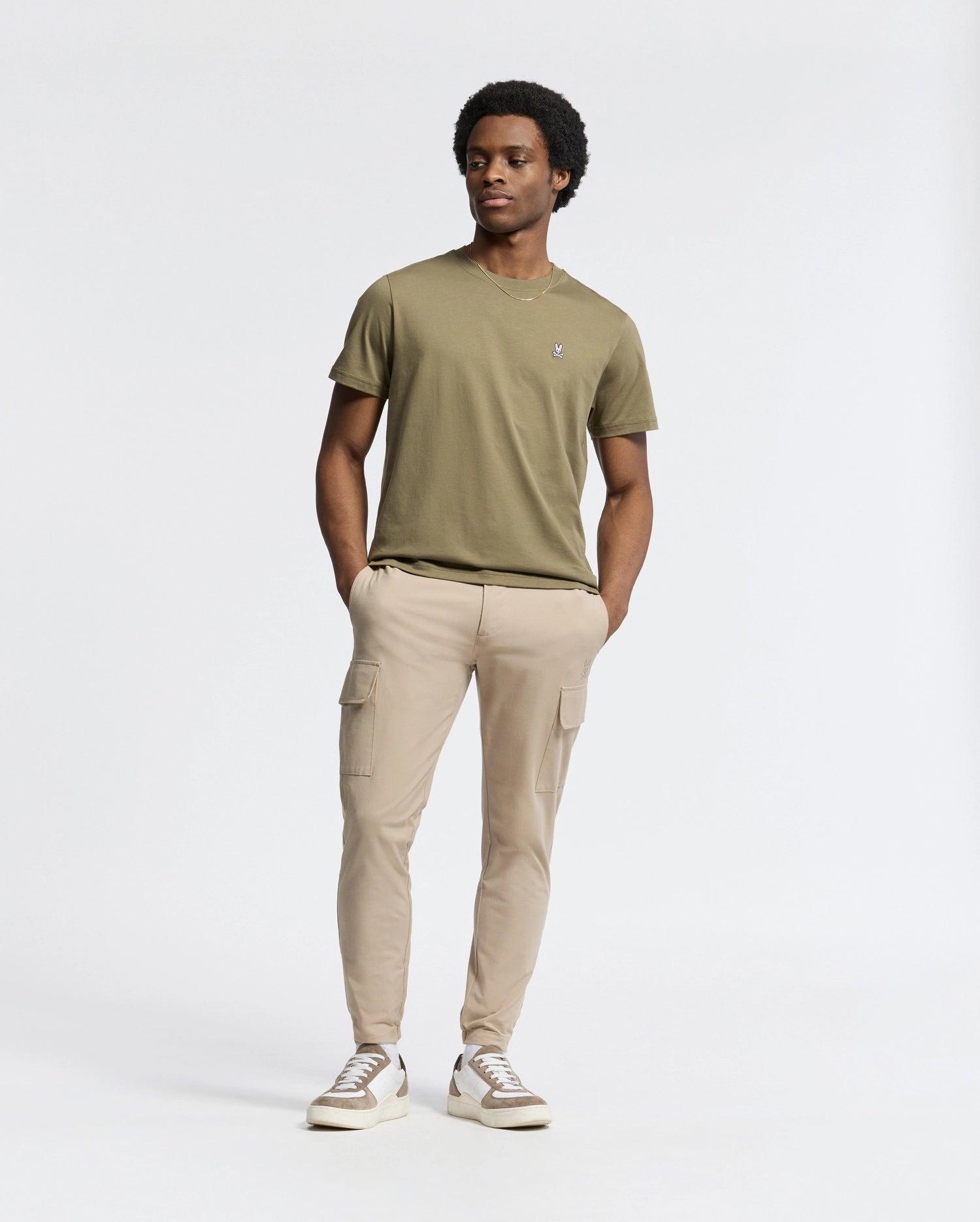 MENS CLASSIC CREW NECK TEE - B6U014F200 Male Product Image