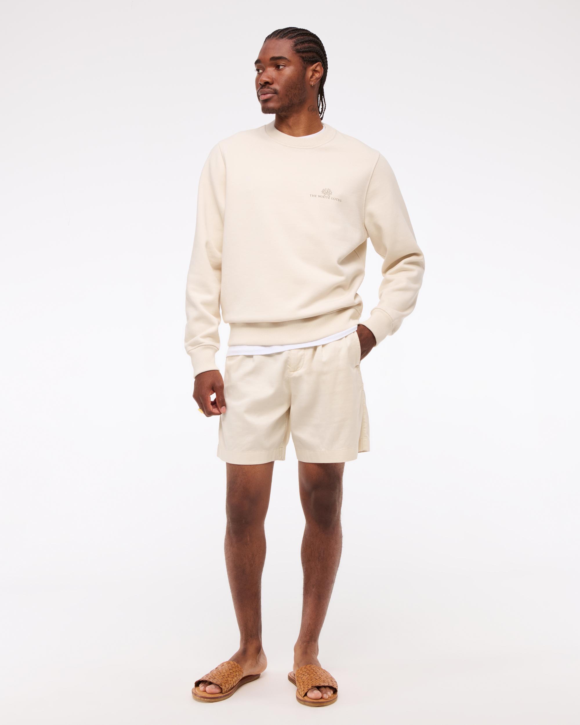 The White Lotus Graphic Crew Sweatshirt Product Image