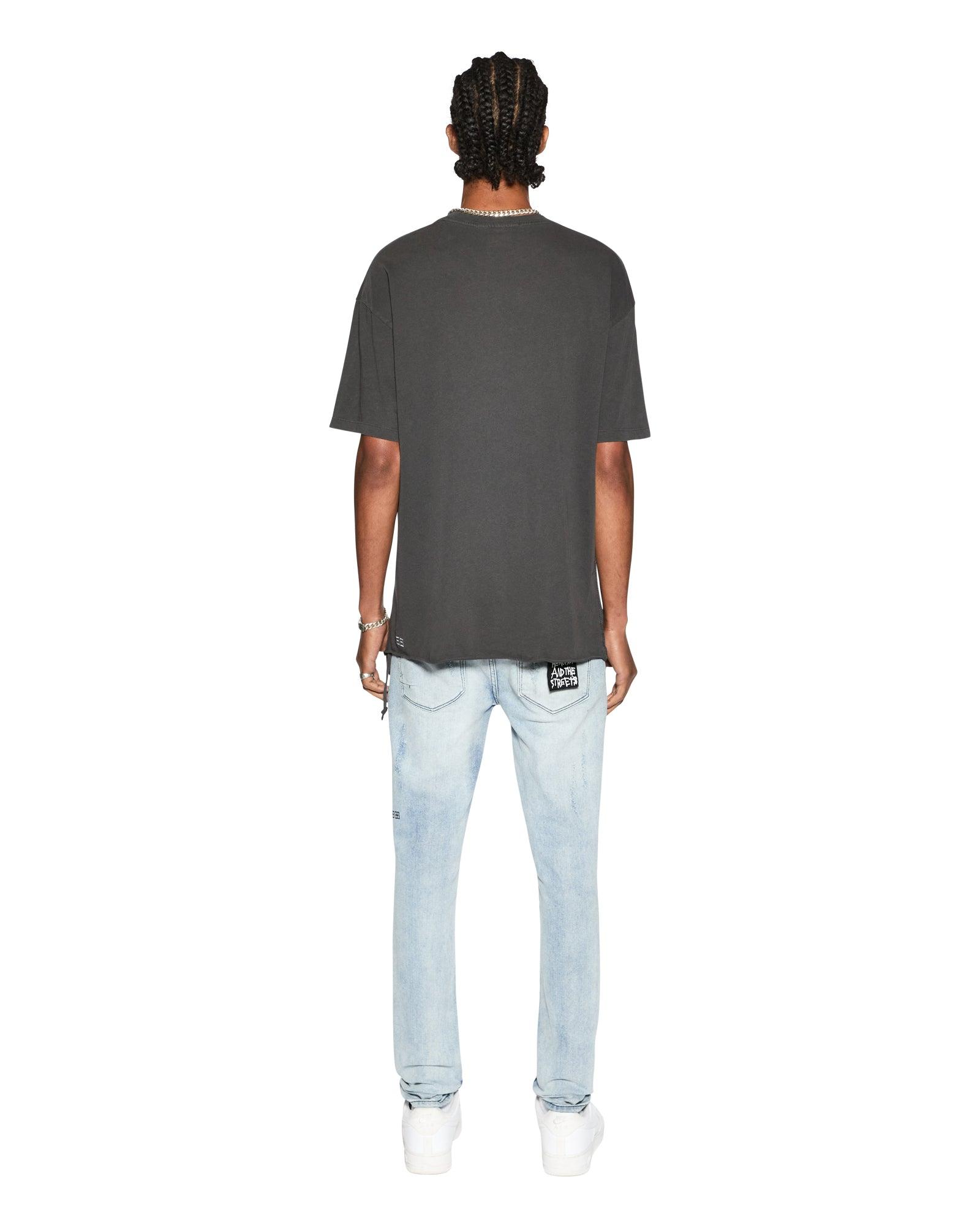 BIGGIE SS TEE BACK TO BLACK Male Product Image