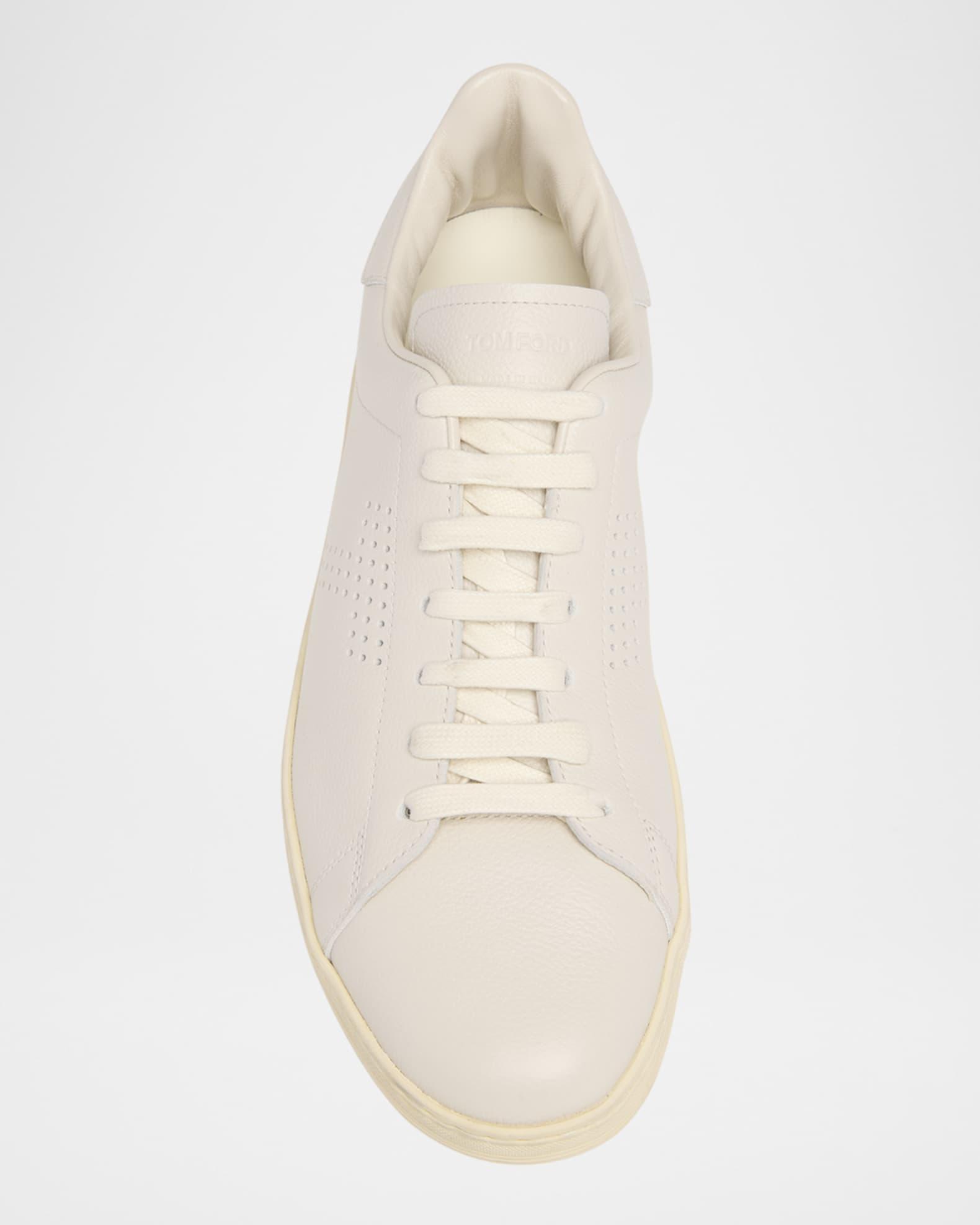 Men's Warwick Grained Leather Sneakers Product Image