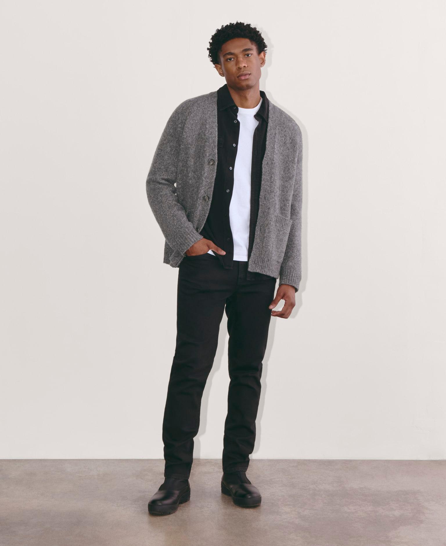 Mens Cloud Relaxed Cardigan by Everlane Product Image