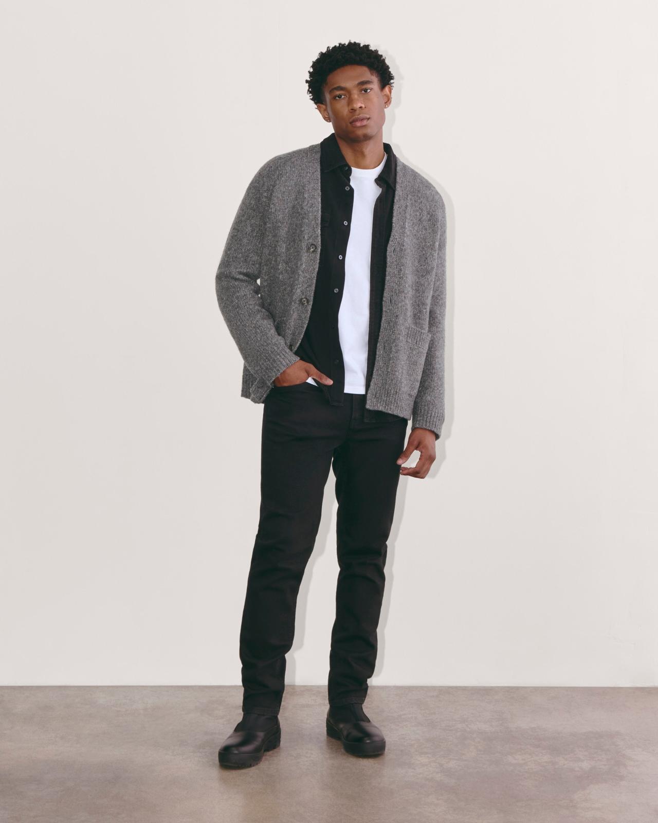 Mens Cloud Relaxed Cardigan by Everlane Product Image