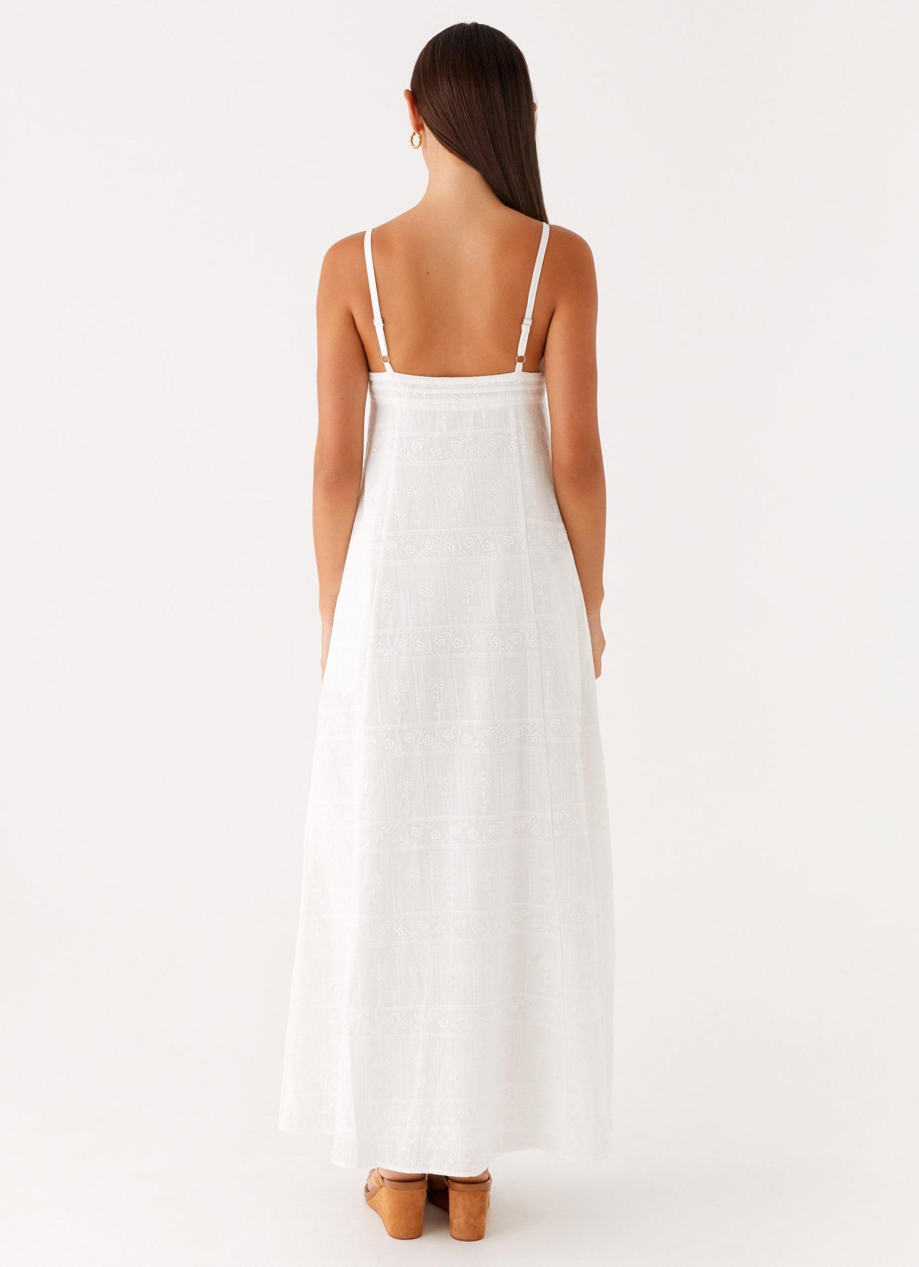 Cole Maxi Dress - White Product Image