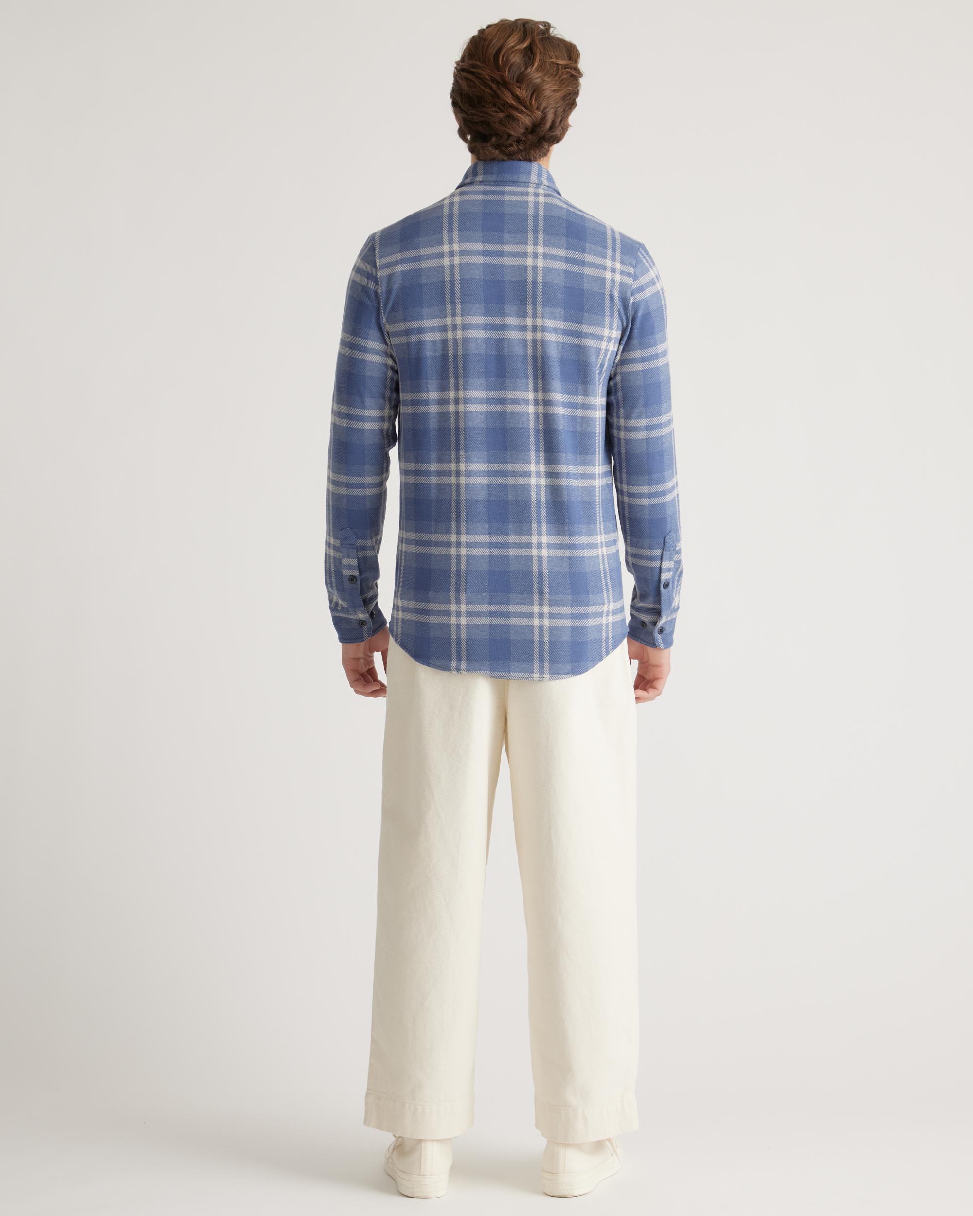 Quince | Men's Stretch Sweater Fleece Shirt Recycled Polyester Product Image