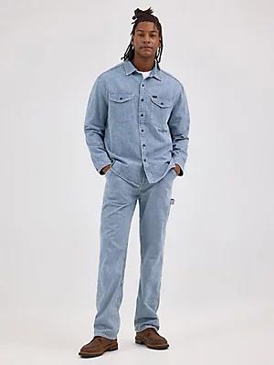Men's Lee 101 Railroad Stripe Workwear Carpenter Jean | Men's Jeans | Lee® Product Image