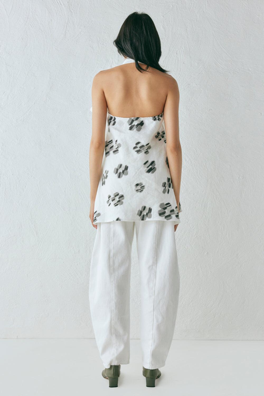 Nava Linen Top Flor Product Image