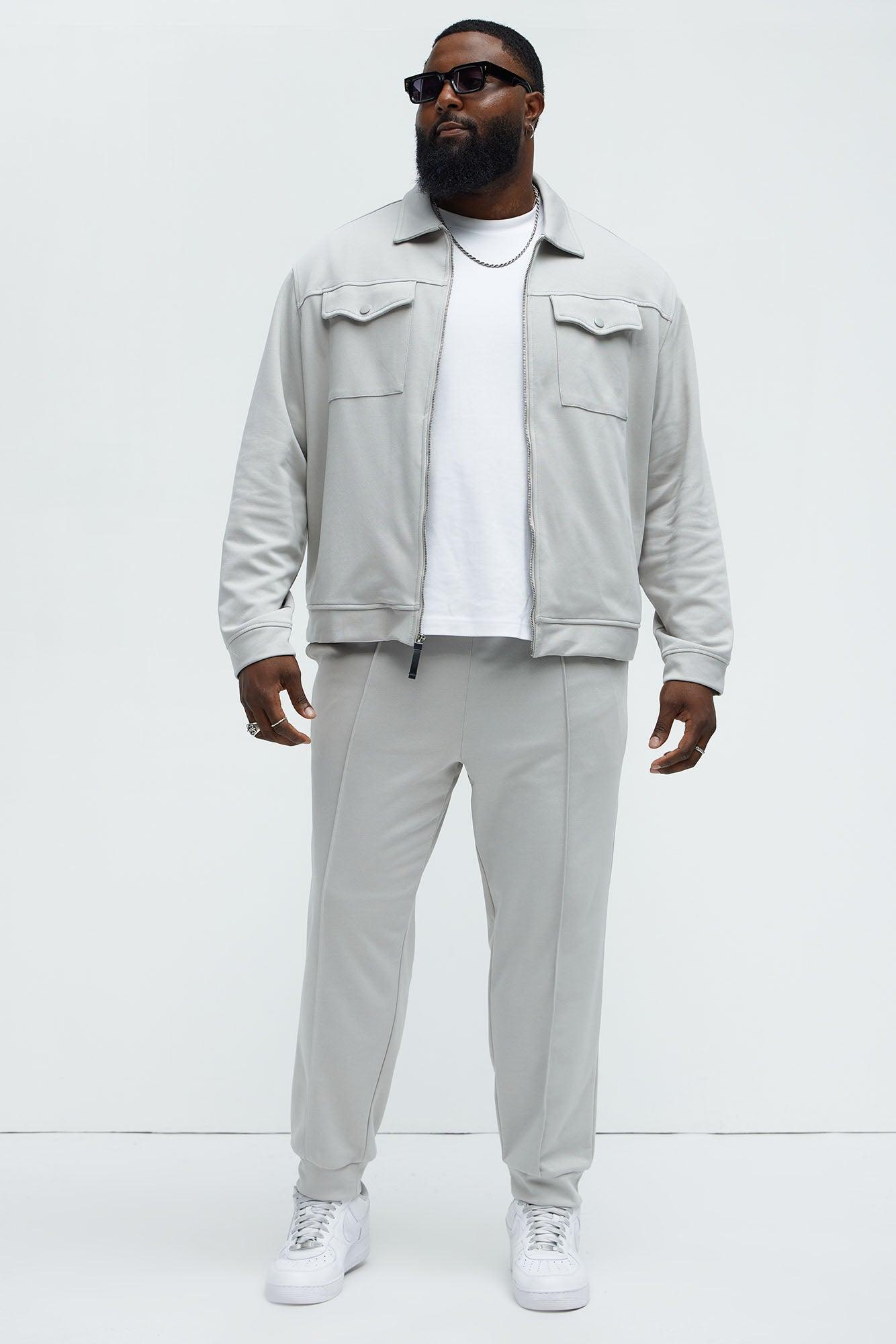 Ryan Interlock Jogger - Grey Product Image