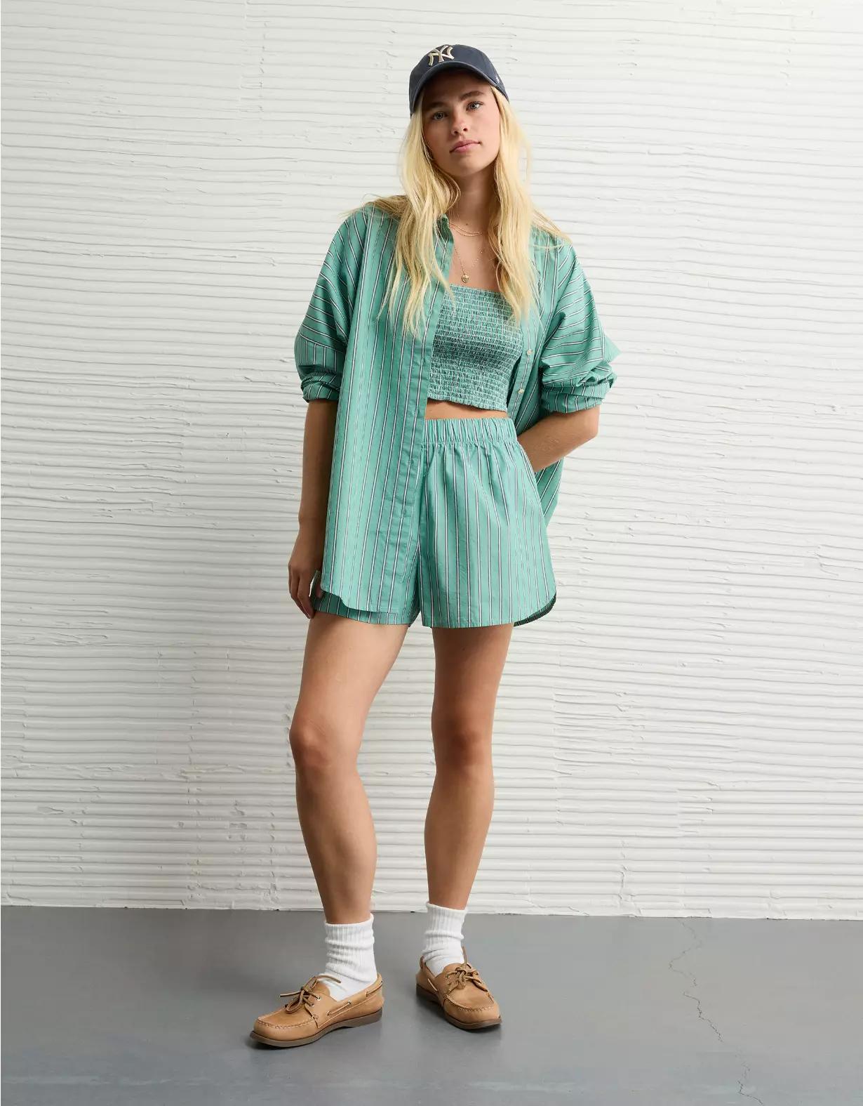 AE 3-Piece Woven Lounge Set Product Image