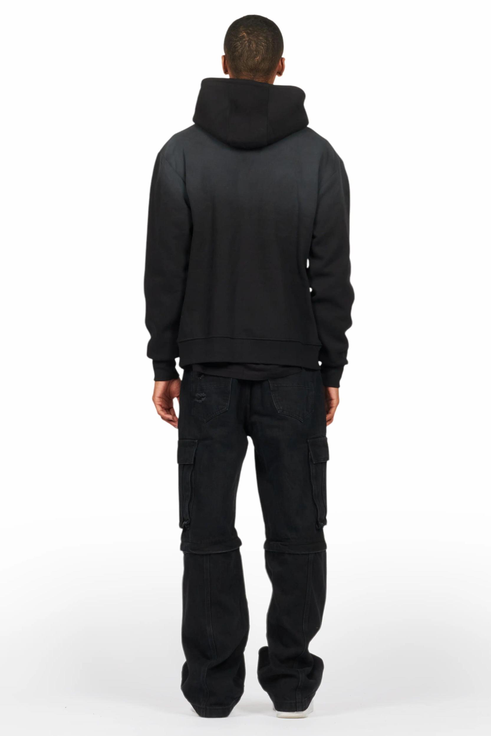 Brookwood Black Hoodie/Baggy Fit Jean Bundle Male Product Image