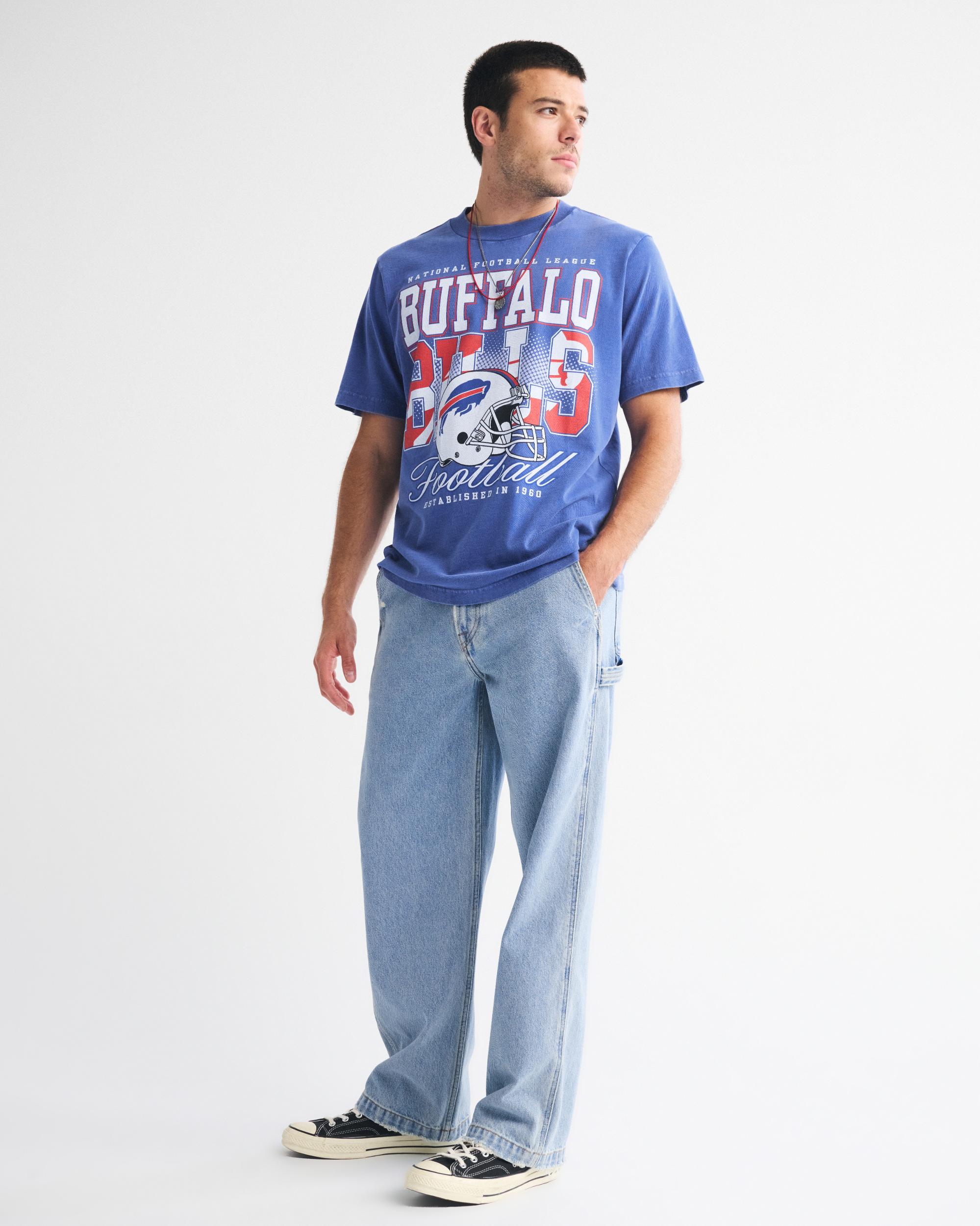 Buffalo Bills Vintage-Inspired Graphic Tee Product Image