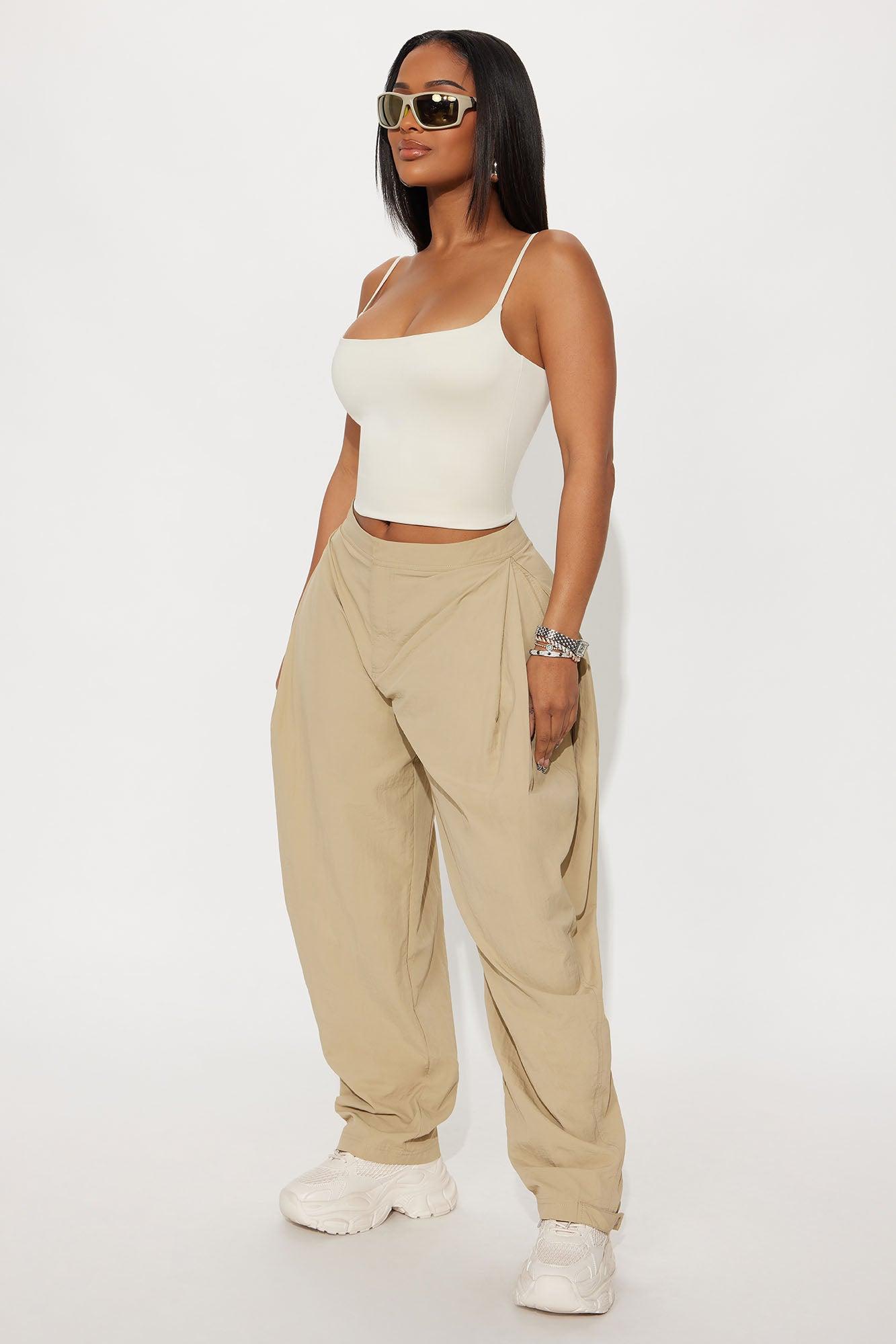 Contour Double Lined Cami Top - Bone Female Product Image