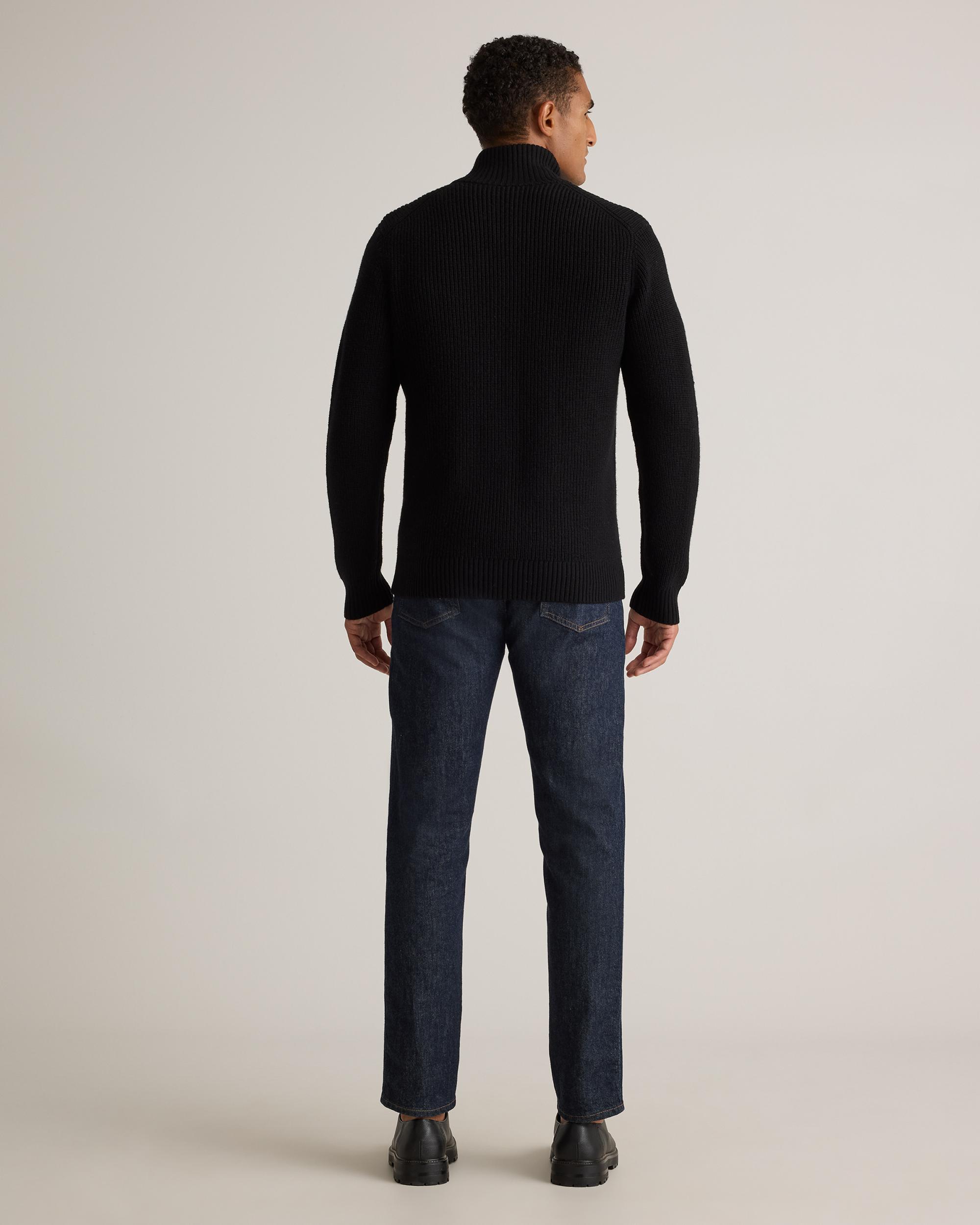 Quince | Men's Australian Merino Wool Full Zip Sweater Product Image