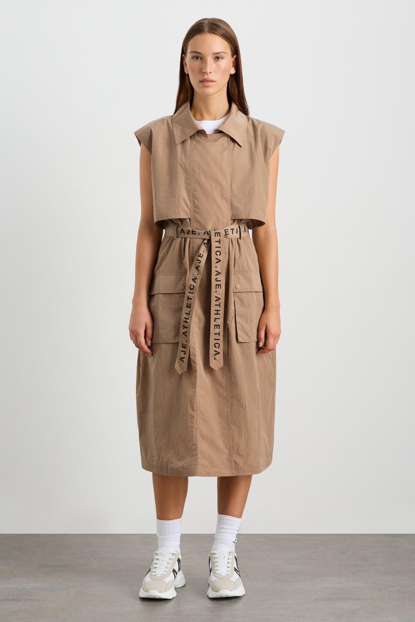 Longline Belted Vest 703 Product Image