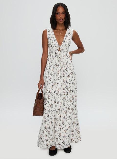 Pokey Maxi Dress Floral Multi Product Image