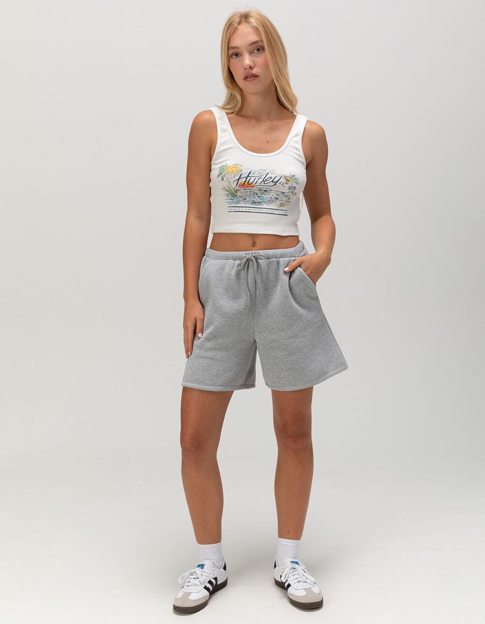 HURLEY Coastal Womens Tank Top - WHITE Product Image