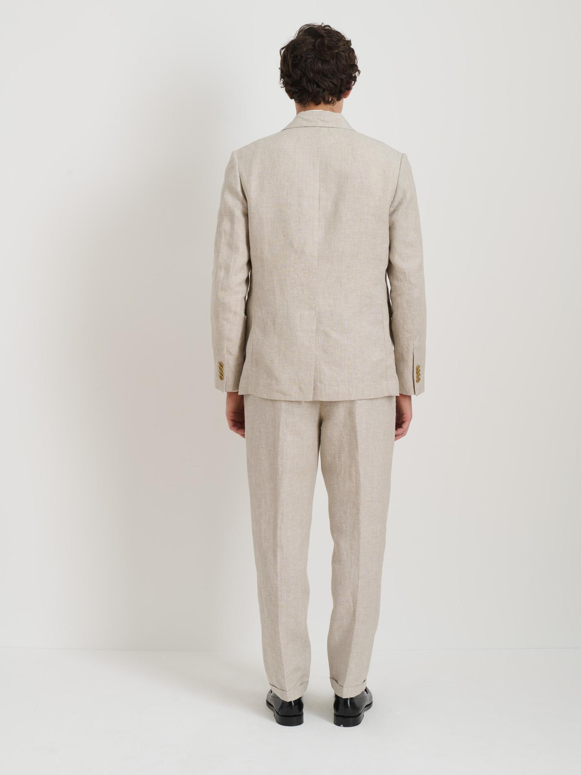 Cooper Blazer In Flax Linen Product Image