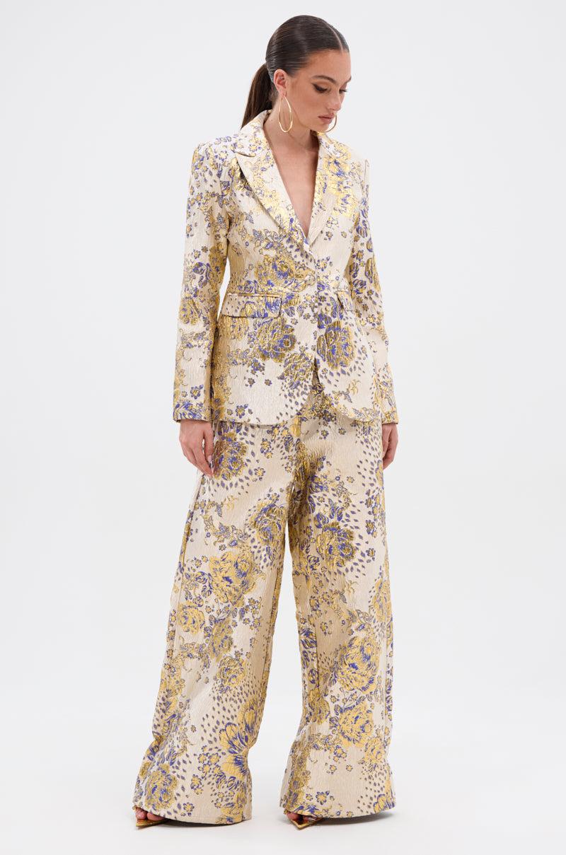 GOLDIE BROCADE TROUSER Product Image