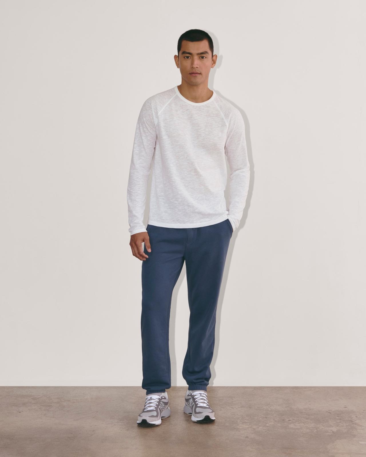 Mens Rec Long-Sleeve Crew T-Shirt by Everlane Product Image