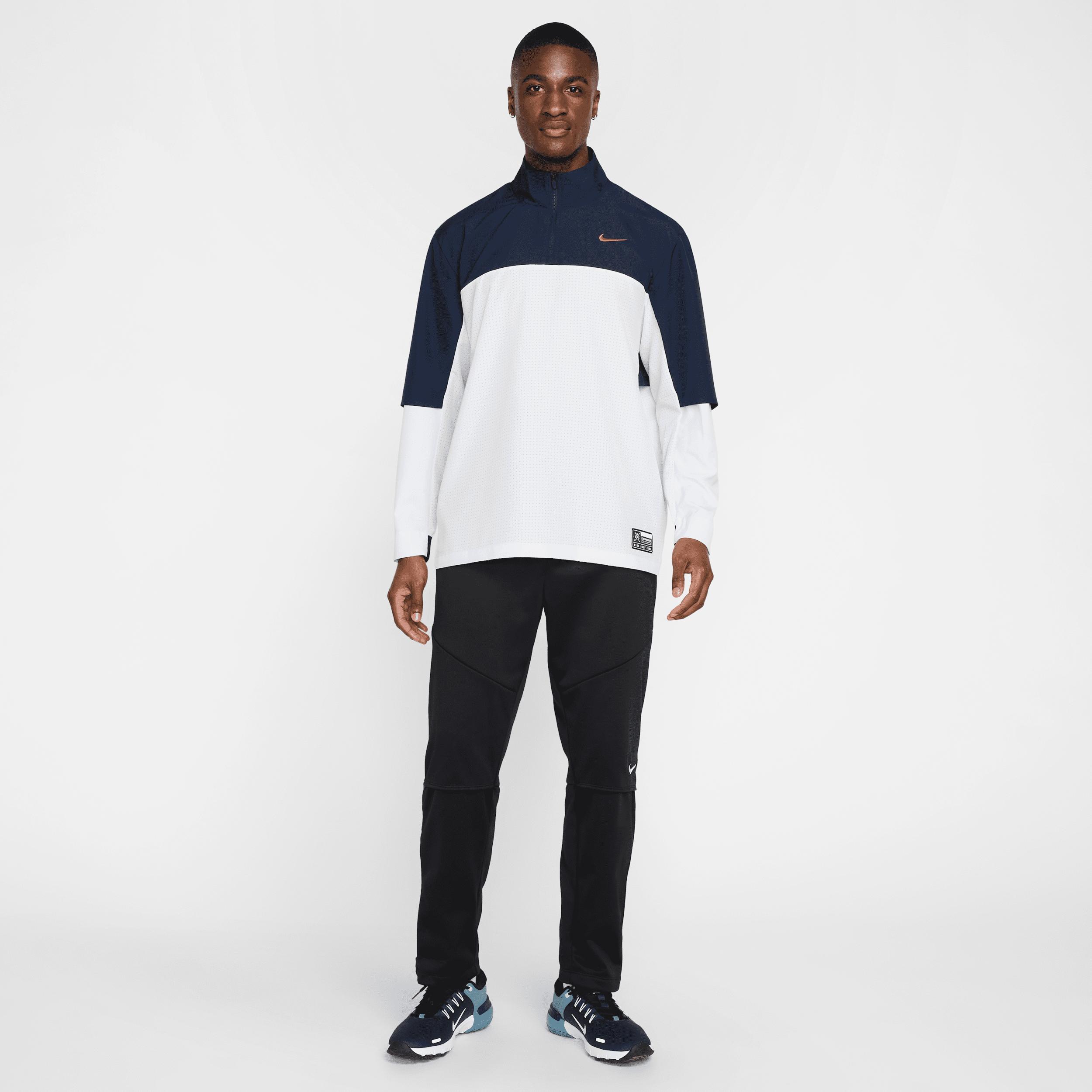 Nike Mens Golf Club Dri-FIT 1/2-Zip Golf Jacket | FQ1155-451 Product Image