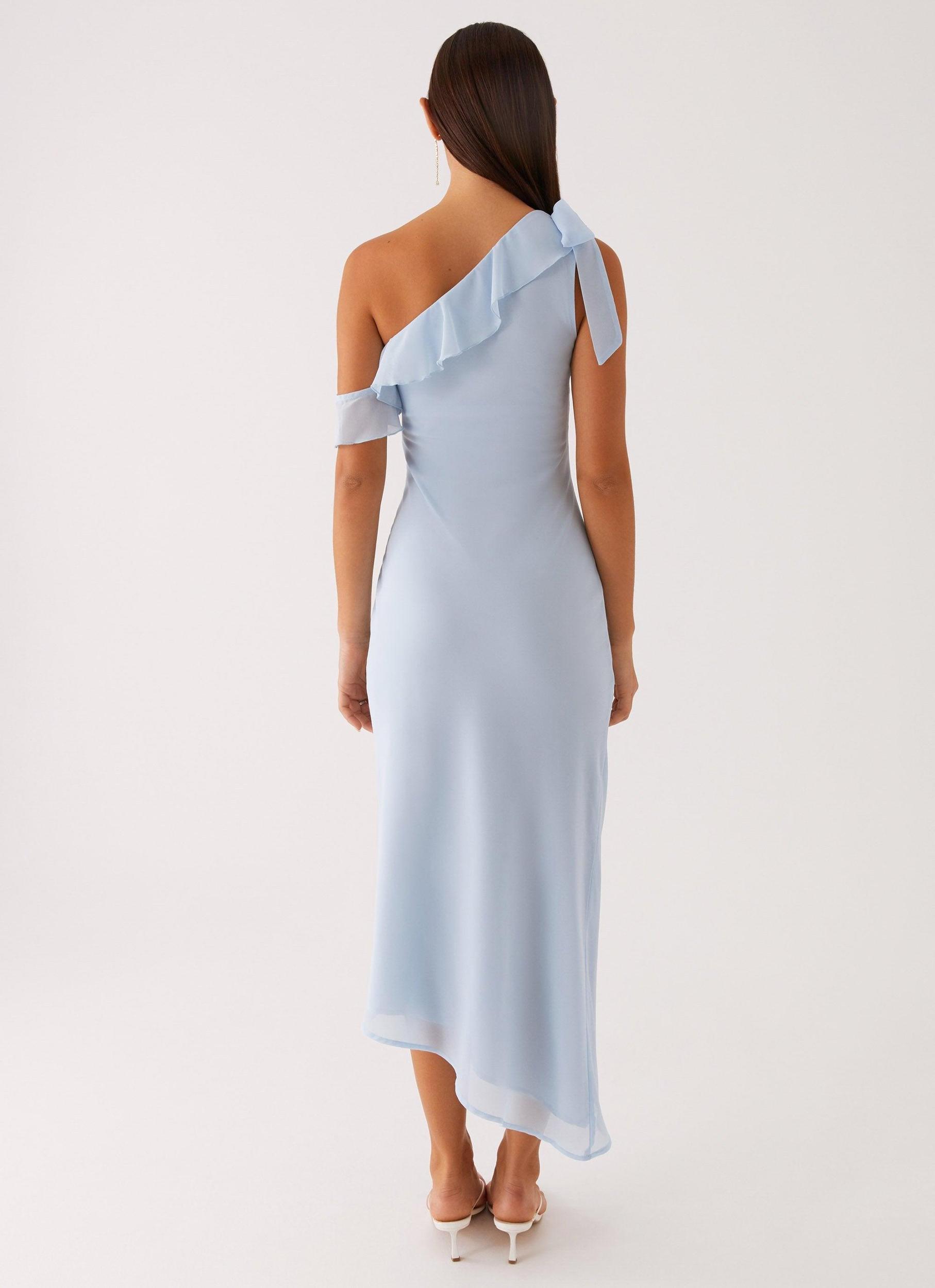 Faithful Midi Dress - Blue Product Image