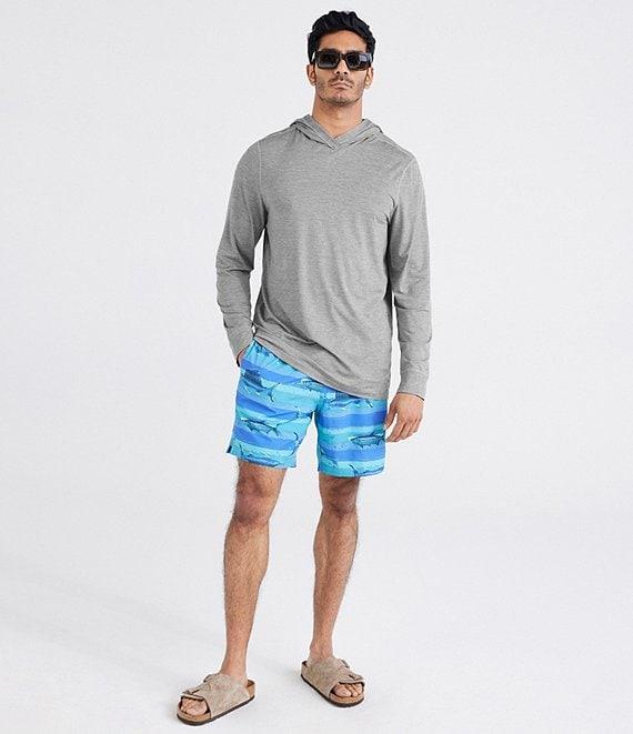 SAXX Fish On Oh Buoy 2N1 7#double; Inseam Volley Swim Shorts Product Image