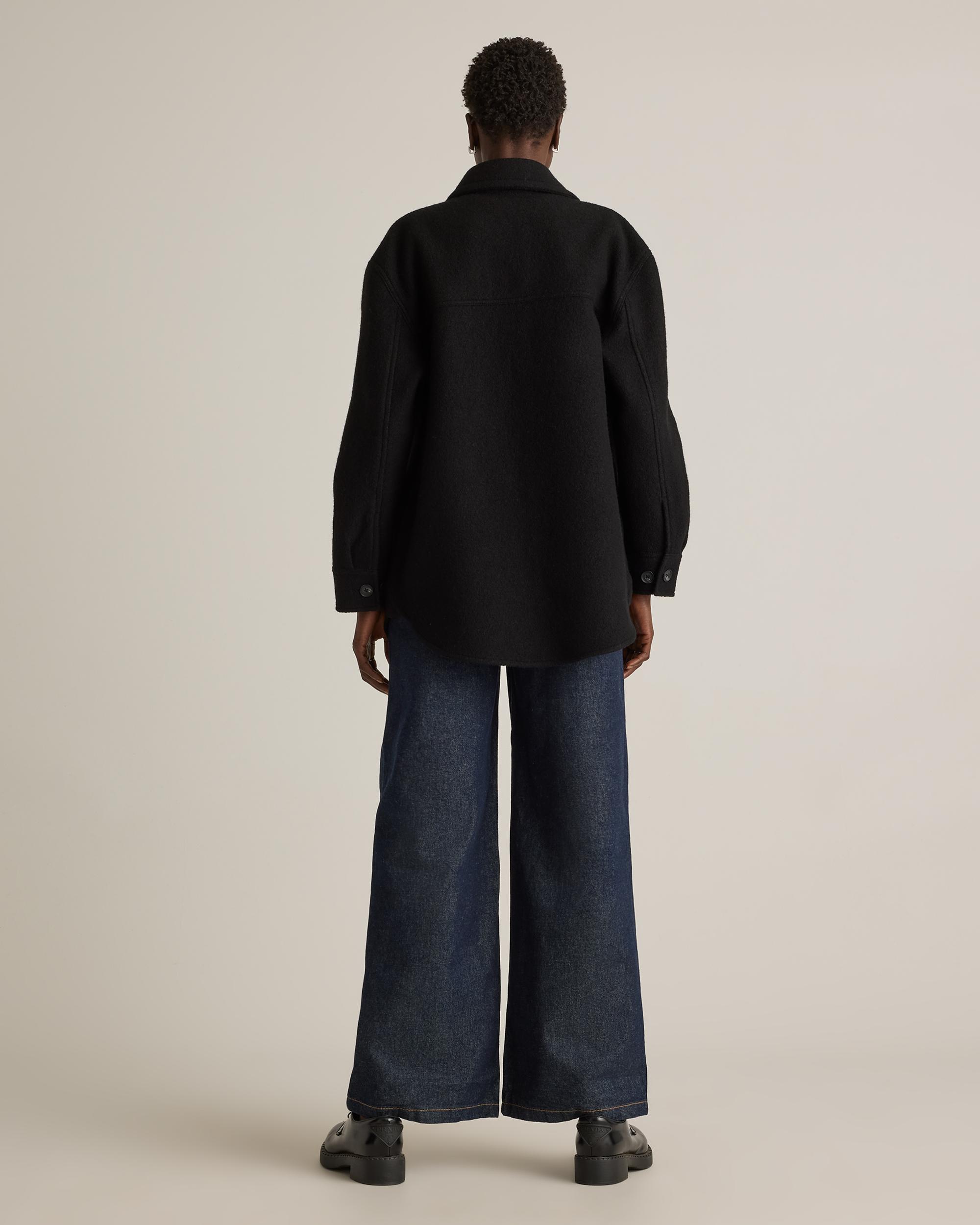 Quince | Women's 100% Merino Wool Shirt Jacket Size XL Product Image