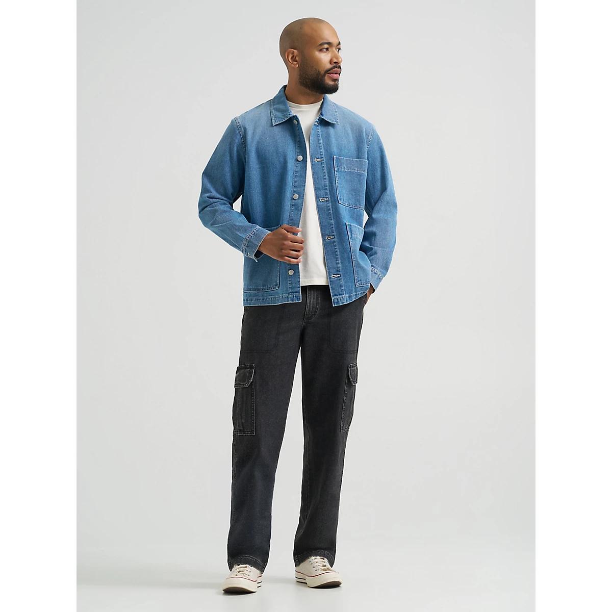 Men's Utility Chore Jacket in Mid Product Image