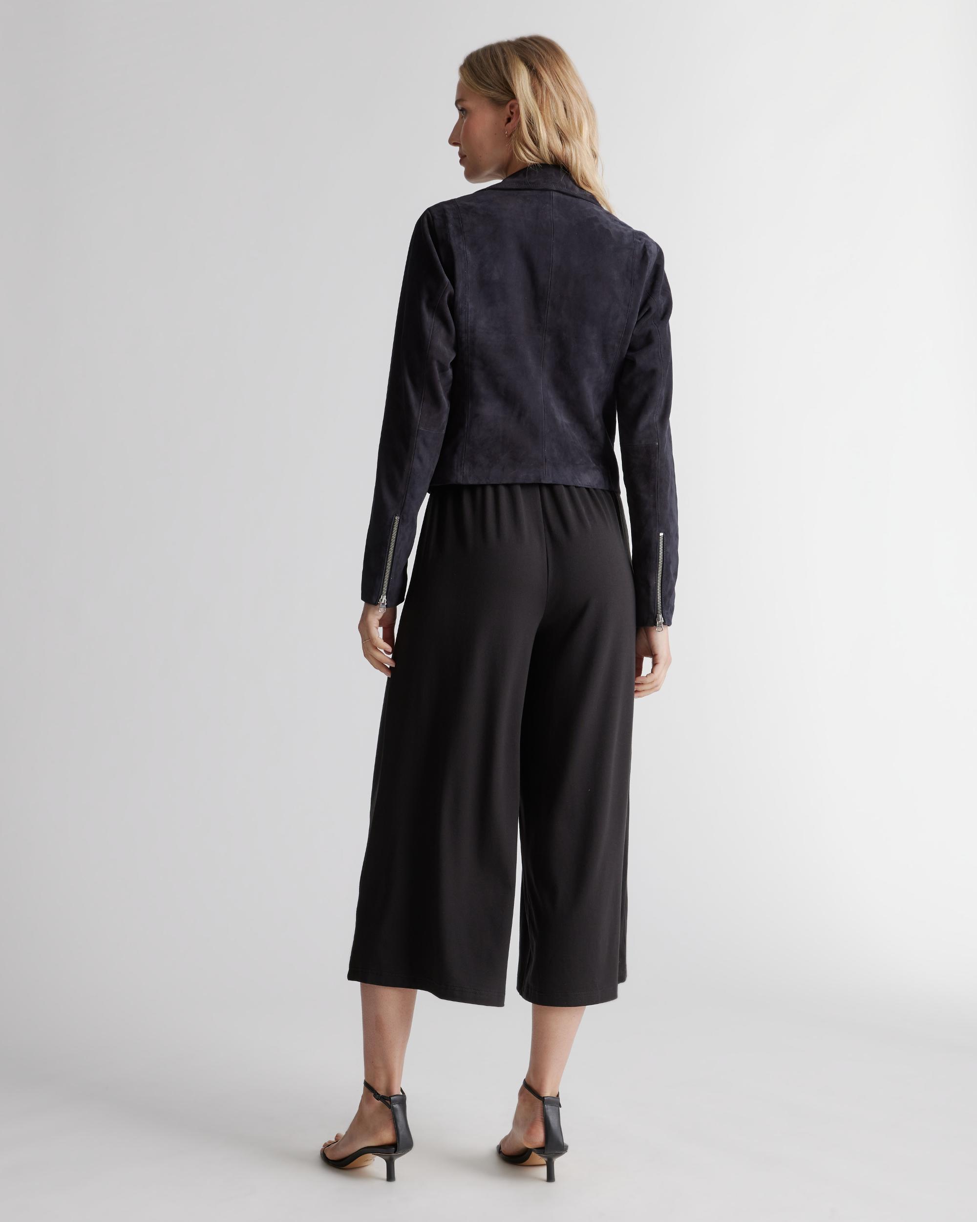 Quince | Women's 100% Suede Biker Jacket Size XL, Leather Product Image