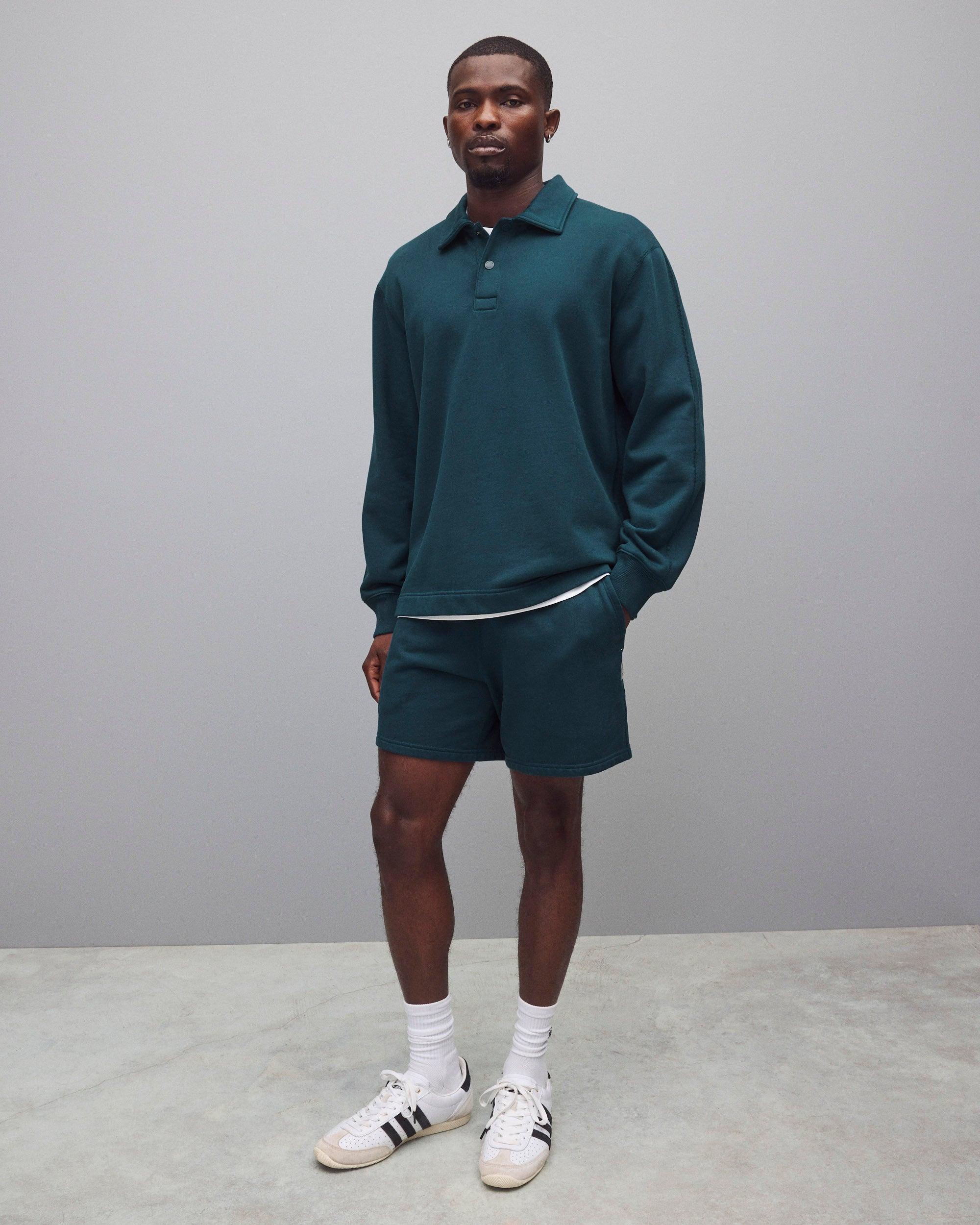 Midweight Terry Rugby Standard Sweatshirt Male Product Image