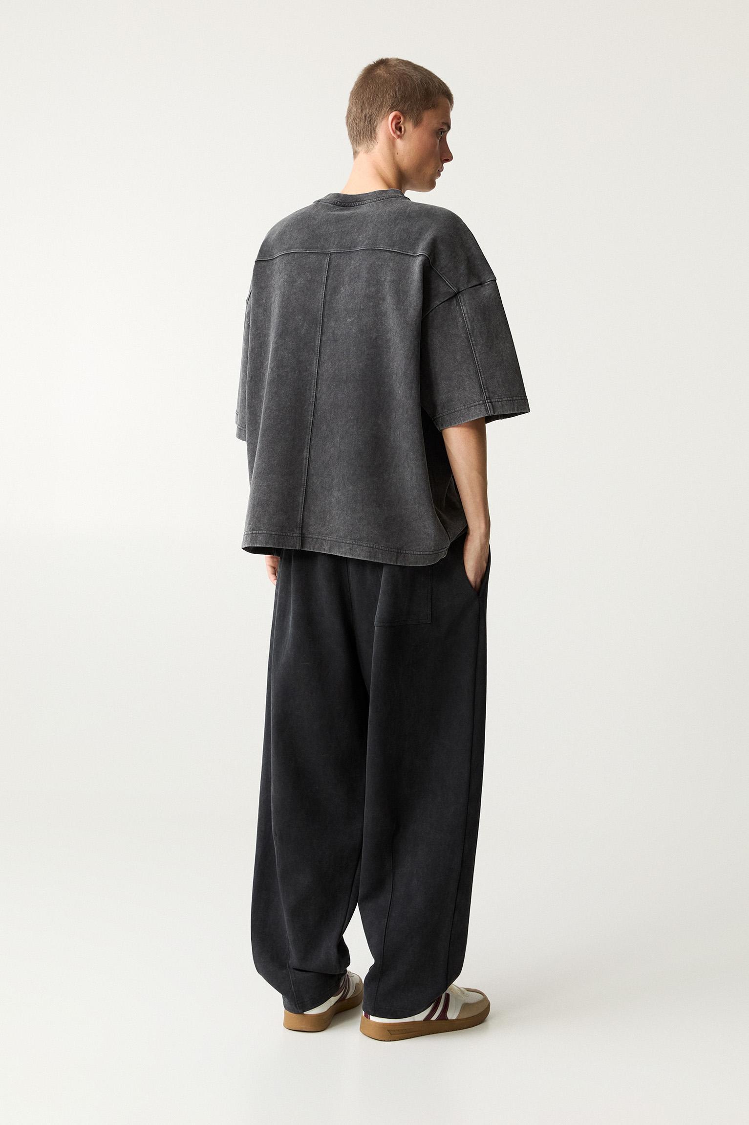 Super baggy interlock tracksuit bottoms Product Image