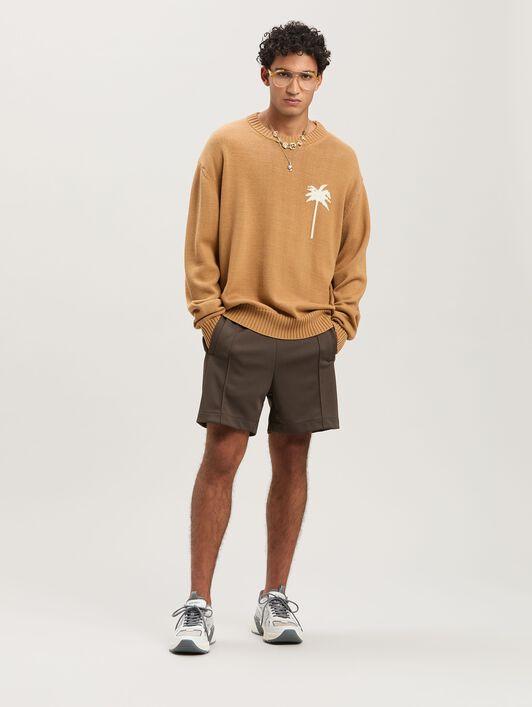 BACK CURVED LOGO TRACK SHORTS VINTAGE BL Product Image