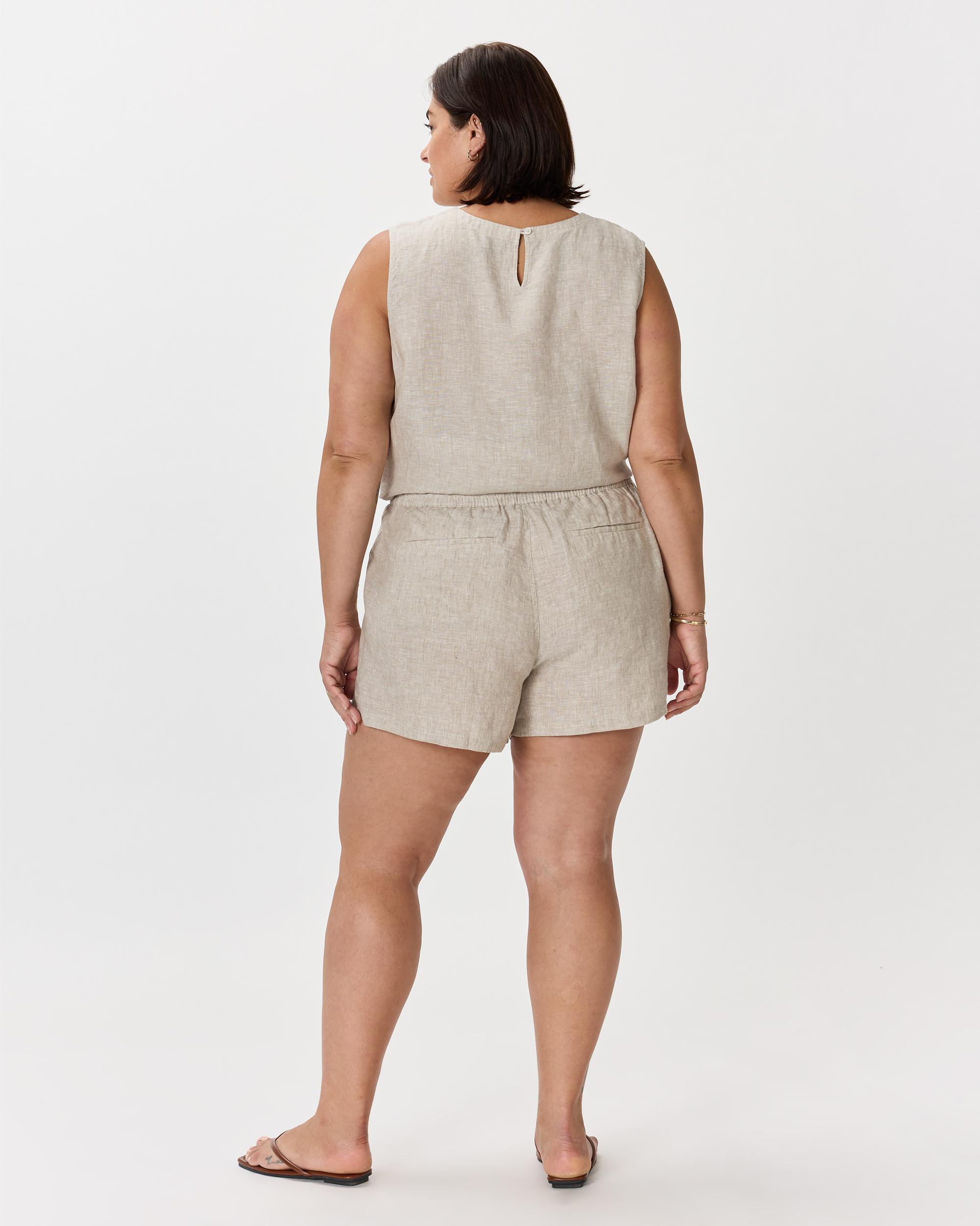 Quince | Women's 100% European Linen Shorts Product Image