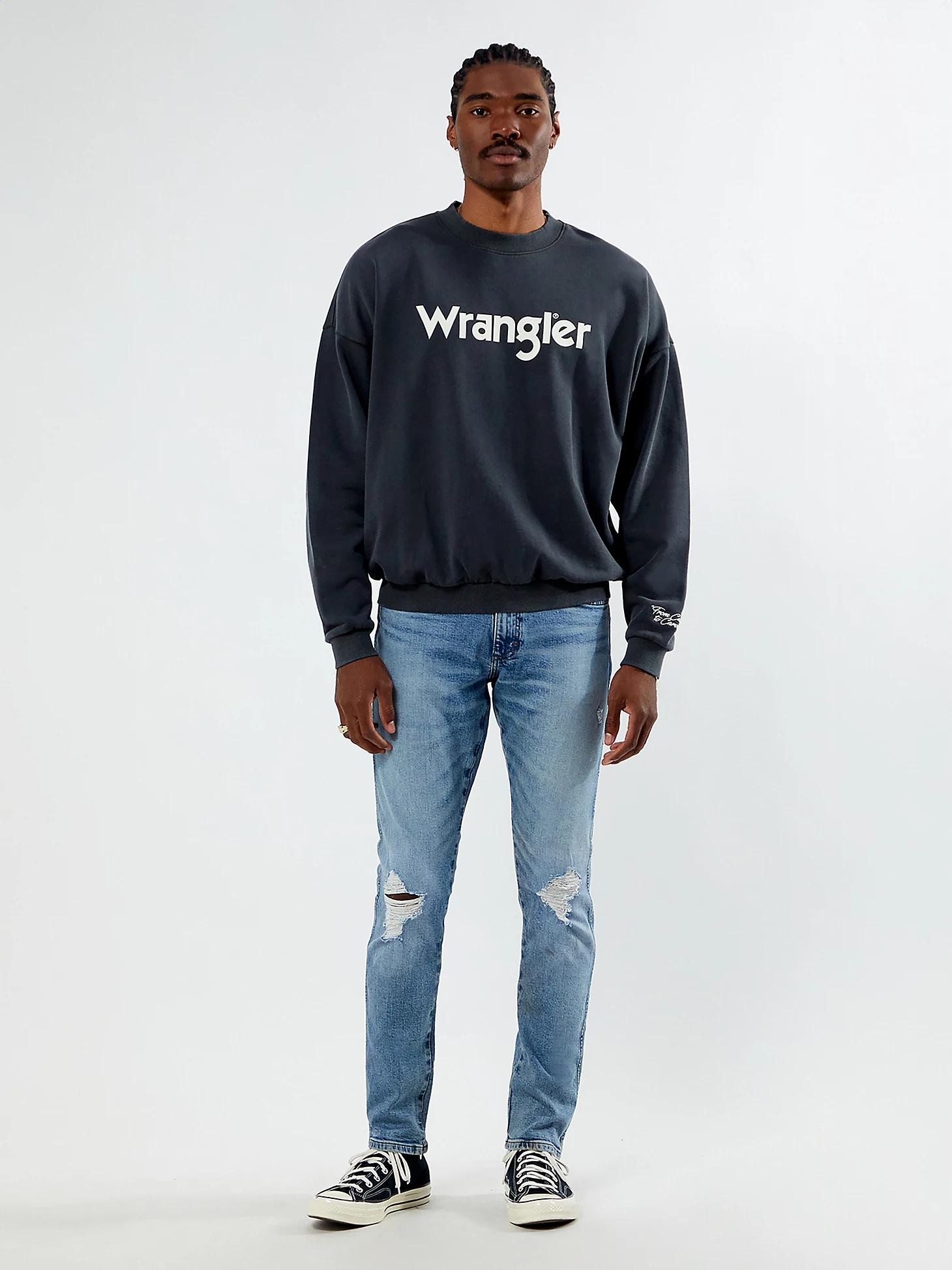 Wrangler® x PacSun Men's Slim Straight Jean in Middlin Product Image