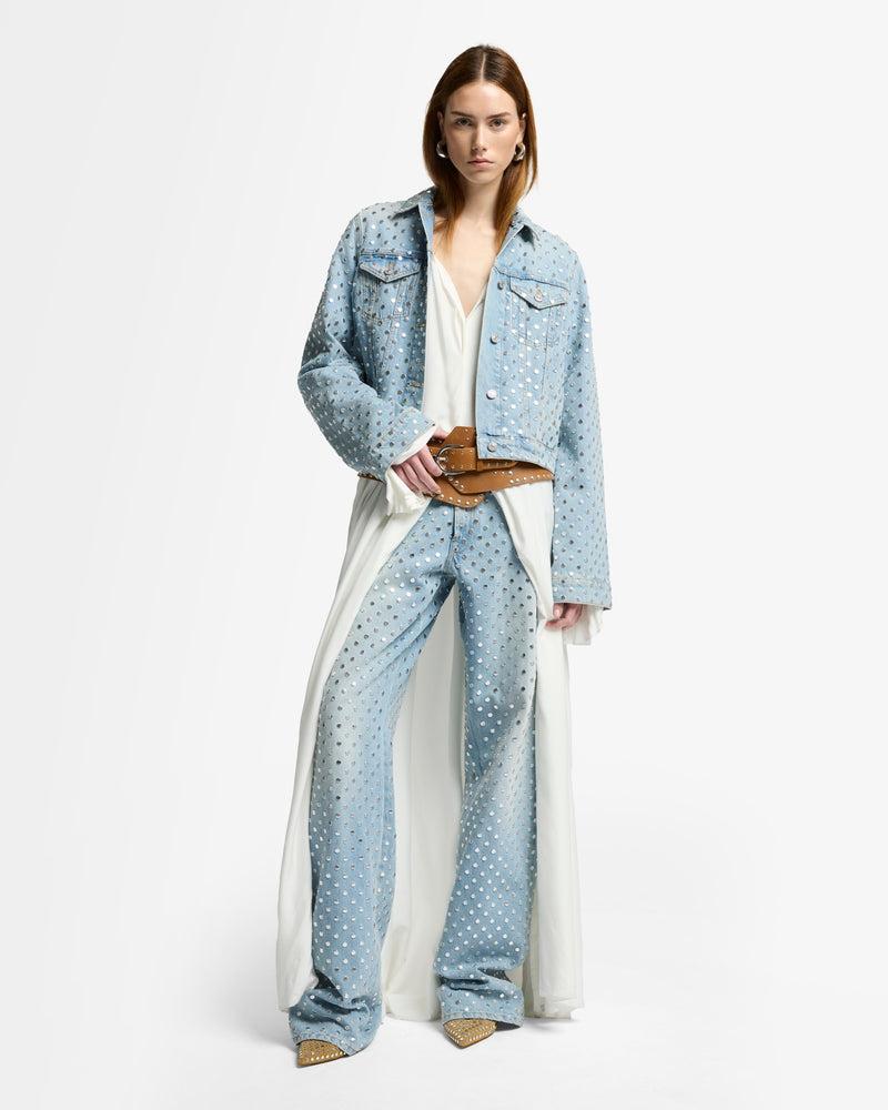 Studded Trucker Jacket Product Image