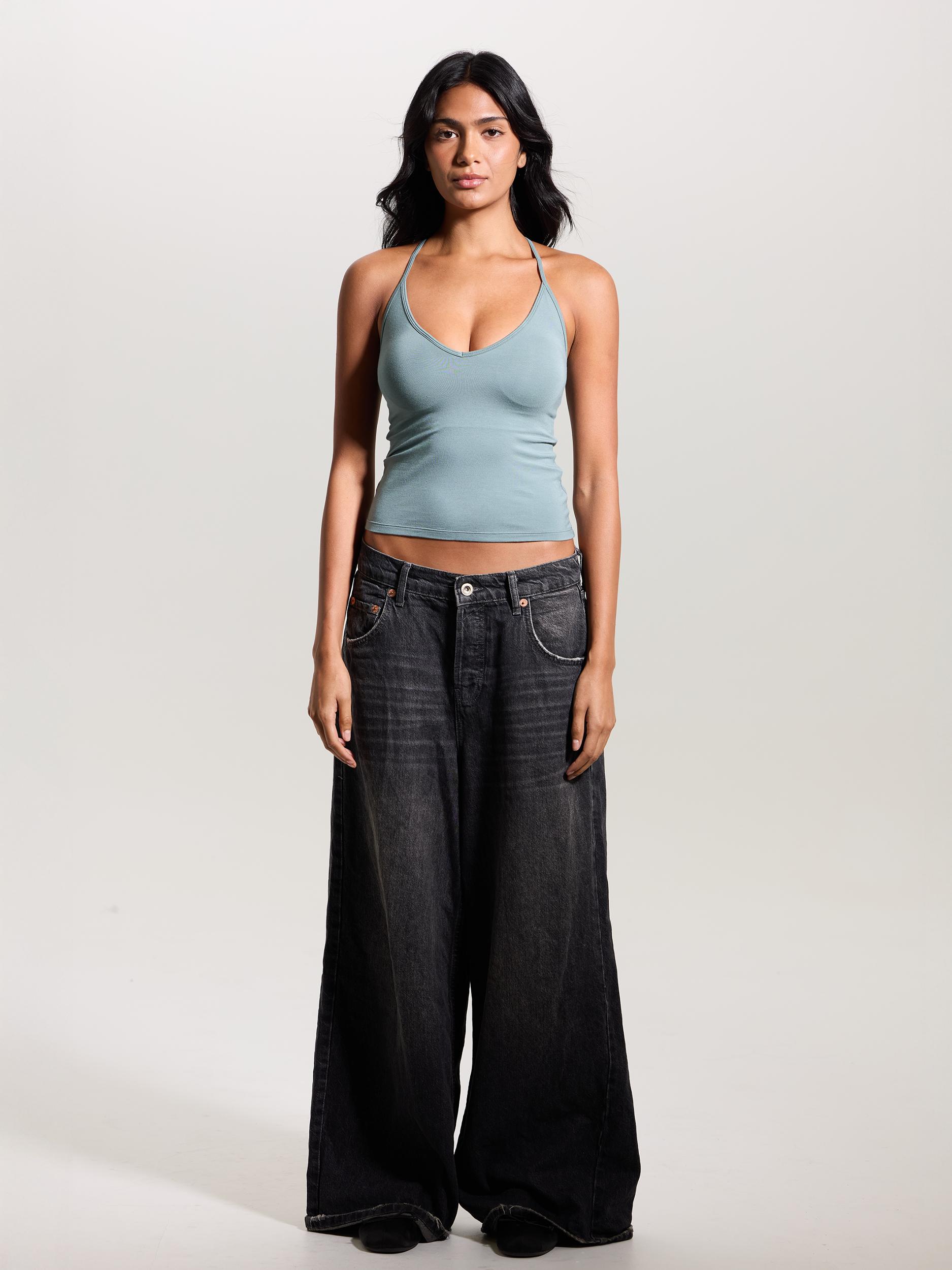 Strappy V-Neck Racerback Product Image