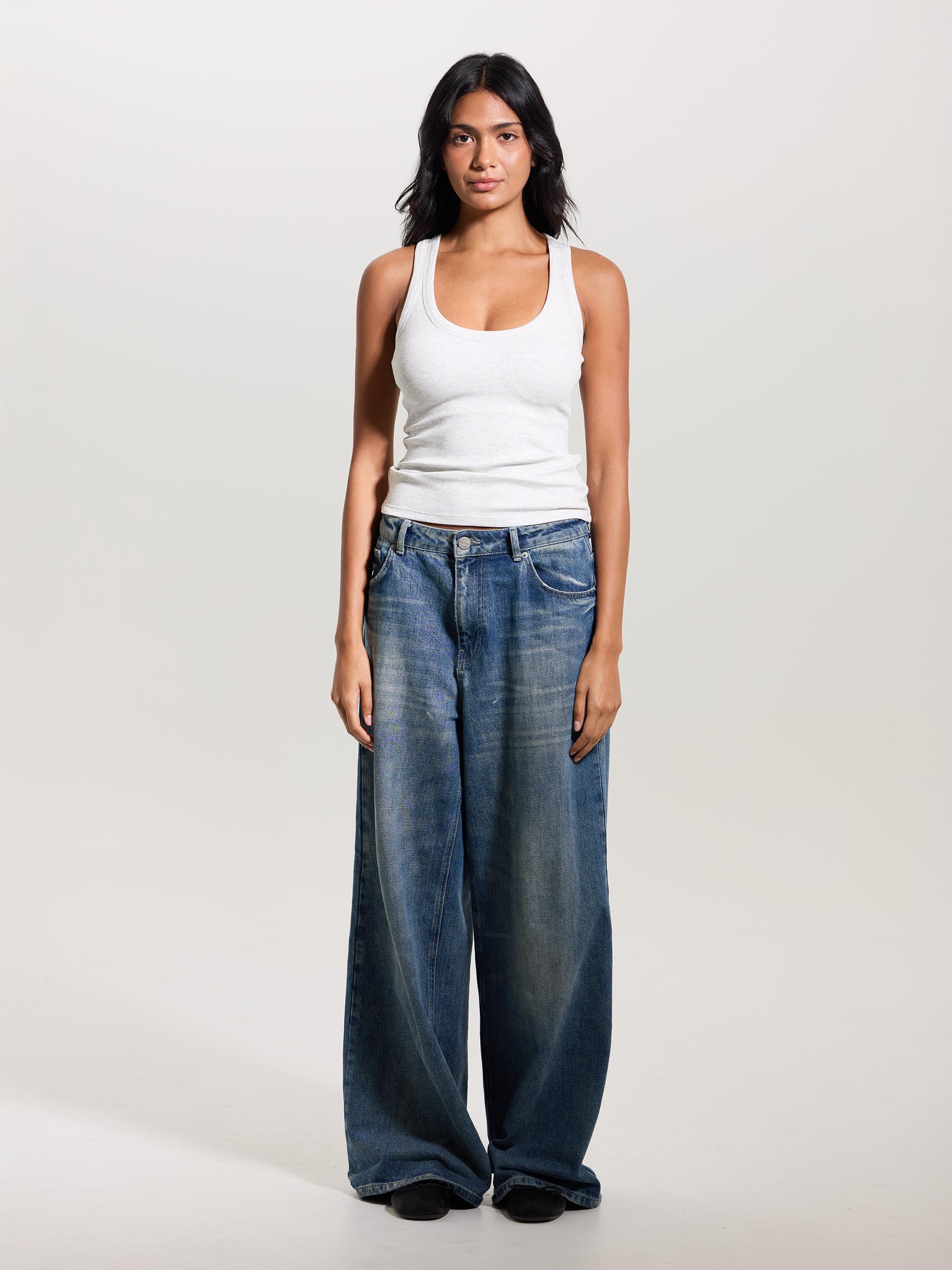 Ribbed Scoop Racerback Brami Product Image