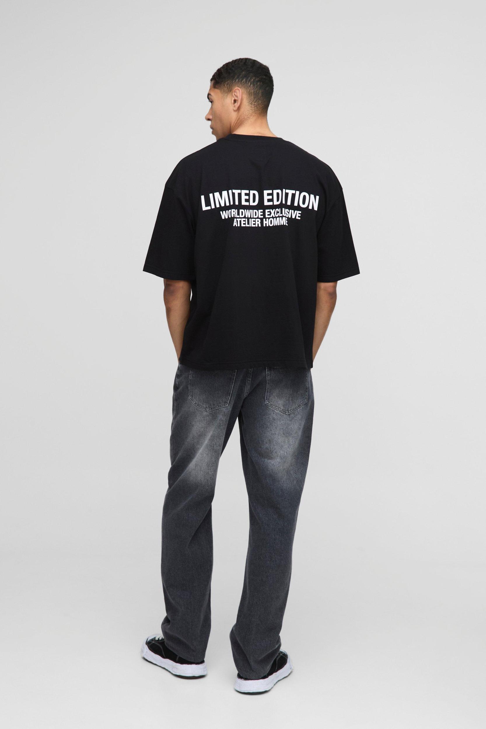 Oversized Boxy Limited Edition T-Shirt | boohooMAN USA Product Image