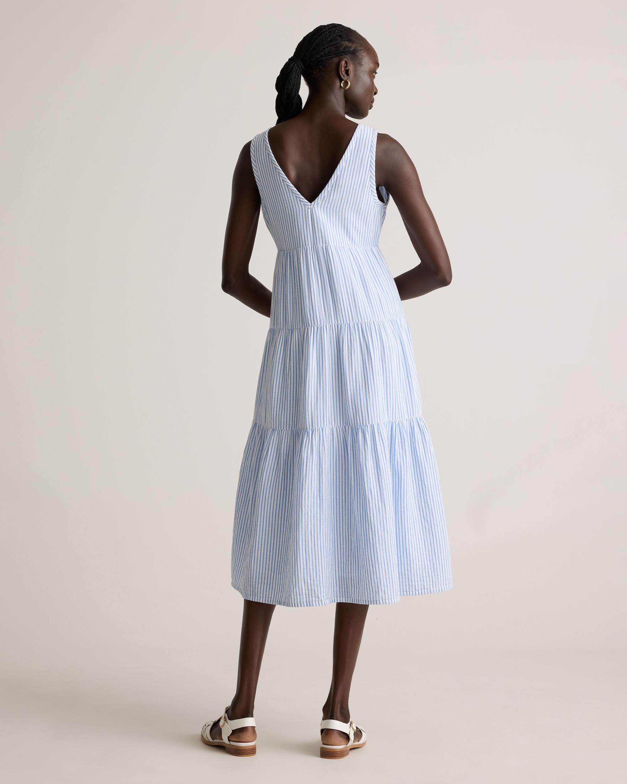 Quince | Women's Gauze Tiered Maxi Dress Size XS, Organic Cotton Product Image