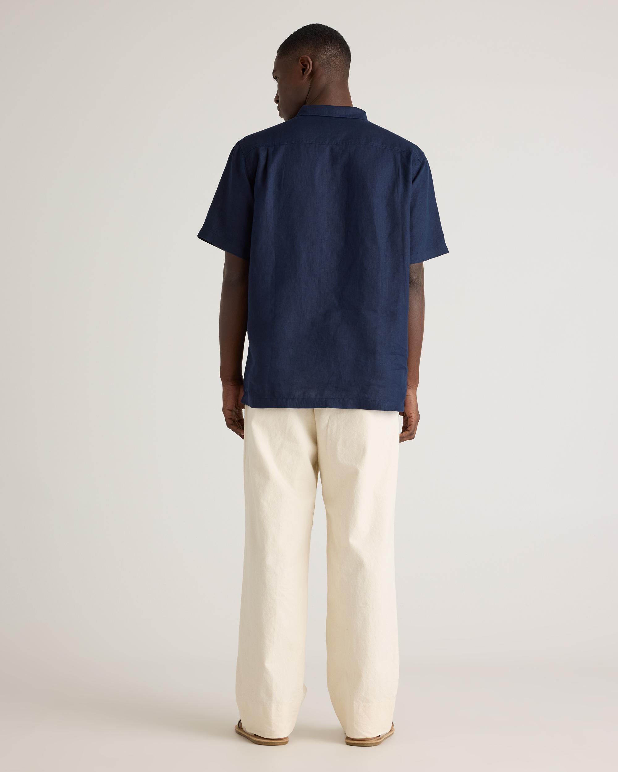 Quince | Men's 100% European Linen Camp Shirt Product Image