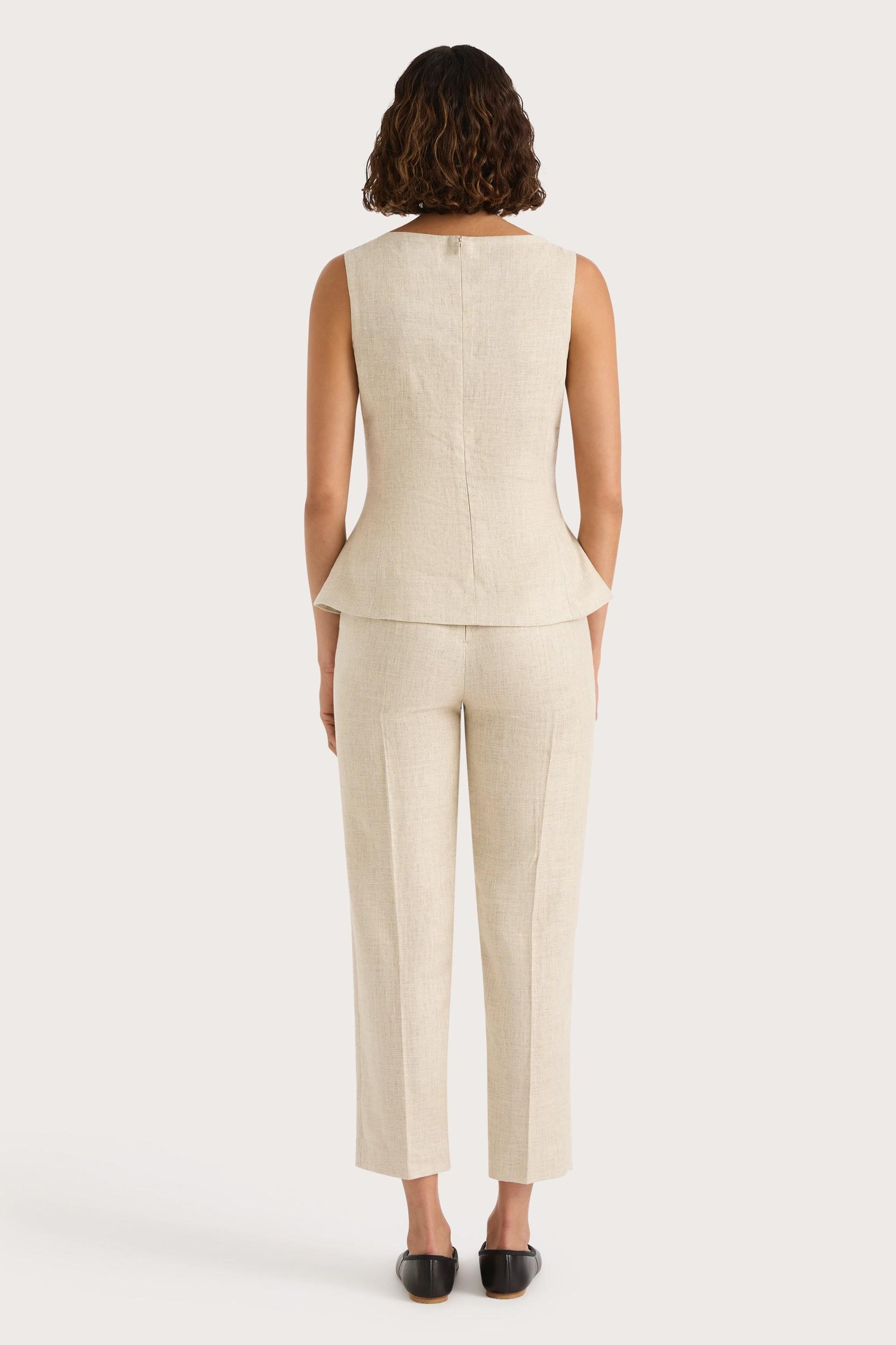 Claudine Pant Natural - Final Sale Product Image