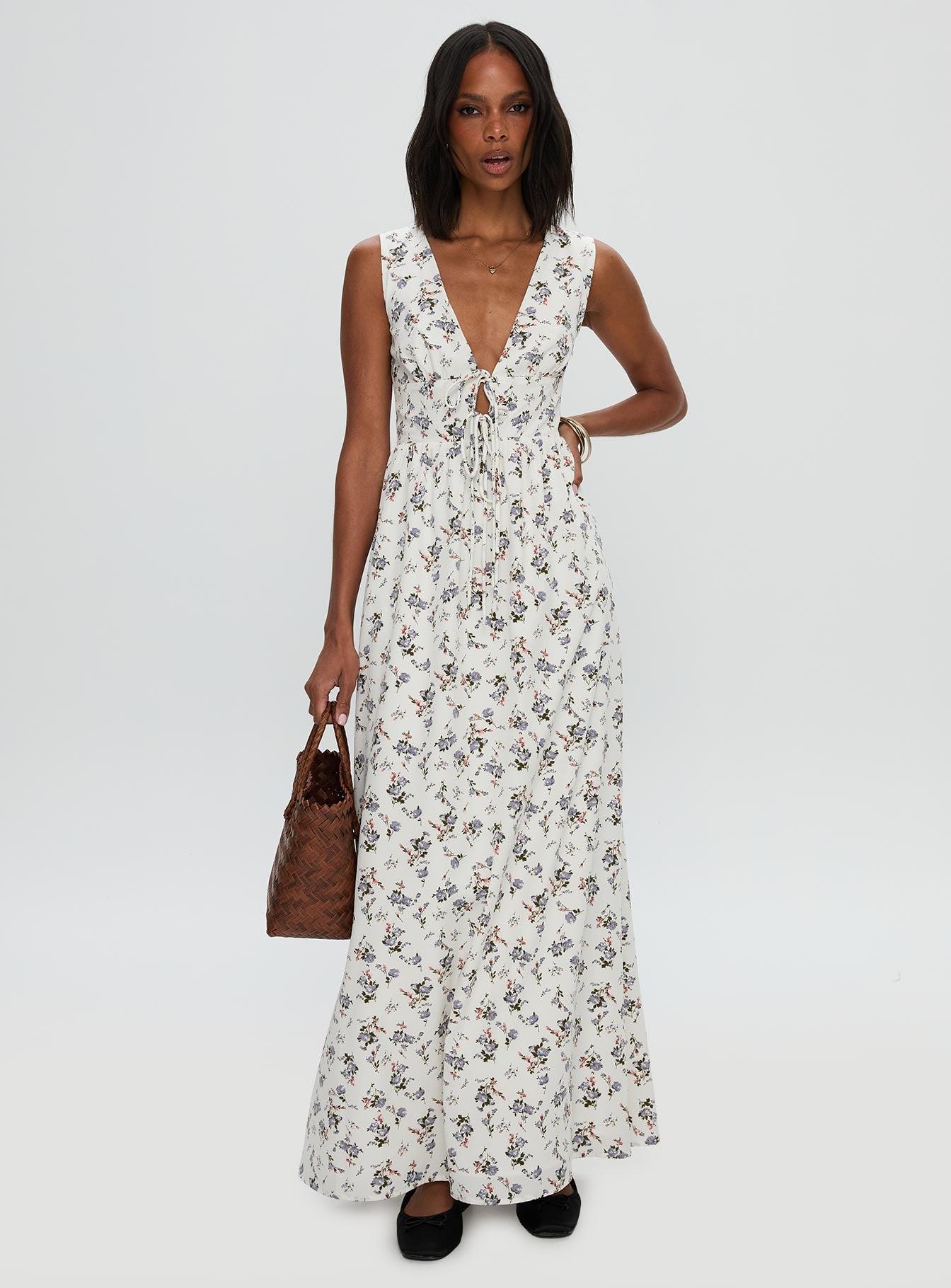 Pokey Maxi Dress Floral Multi Product Image