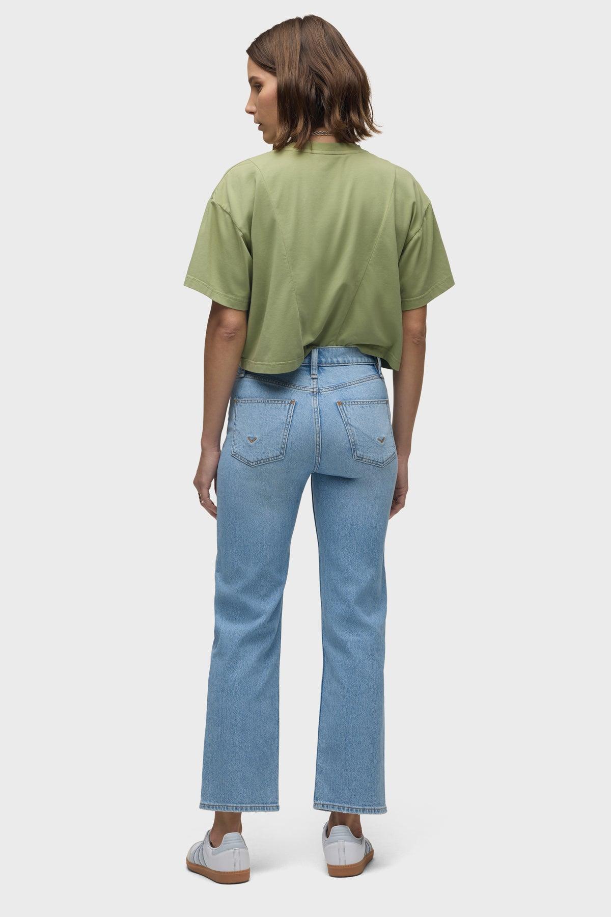 Remi High-Rise Straight Ankle Jean Female Product Image