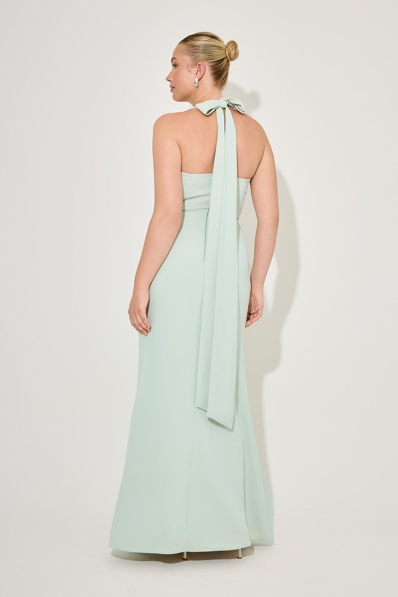 Halter Maxi Dress Product Image