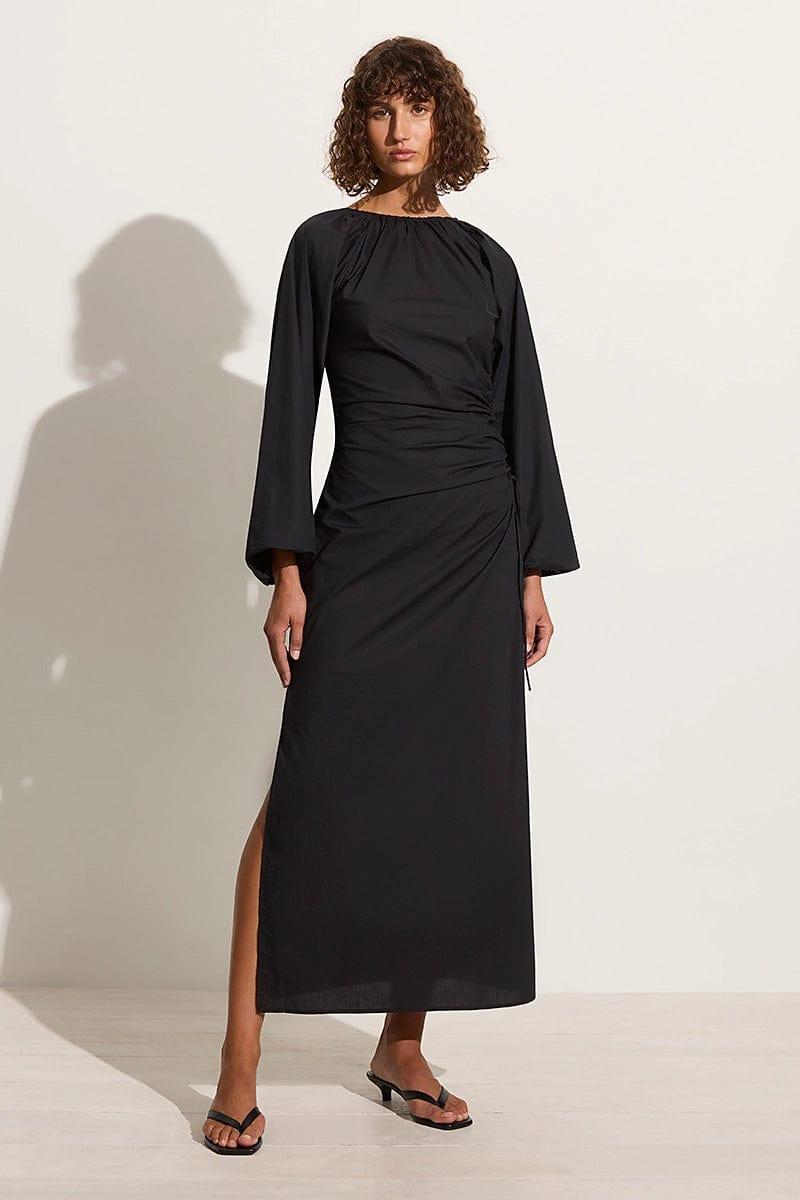De Deus Midi Dress Black - Final Sale Product Image