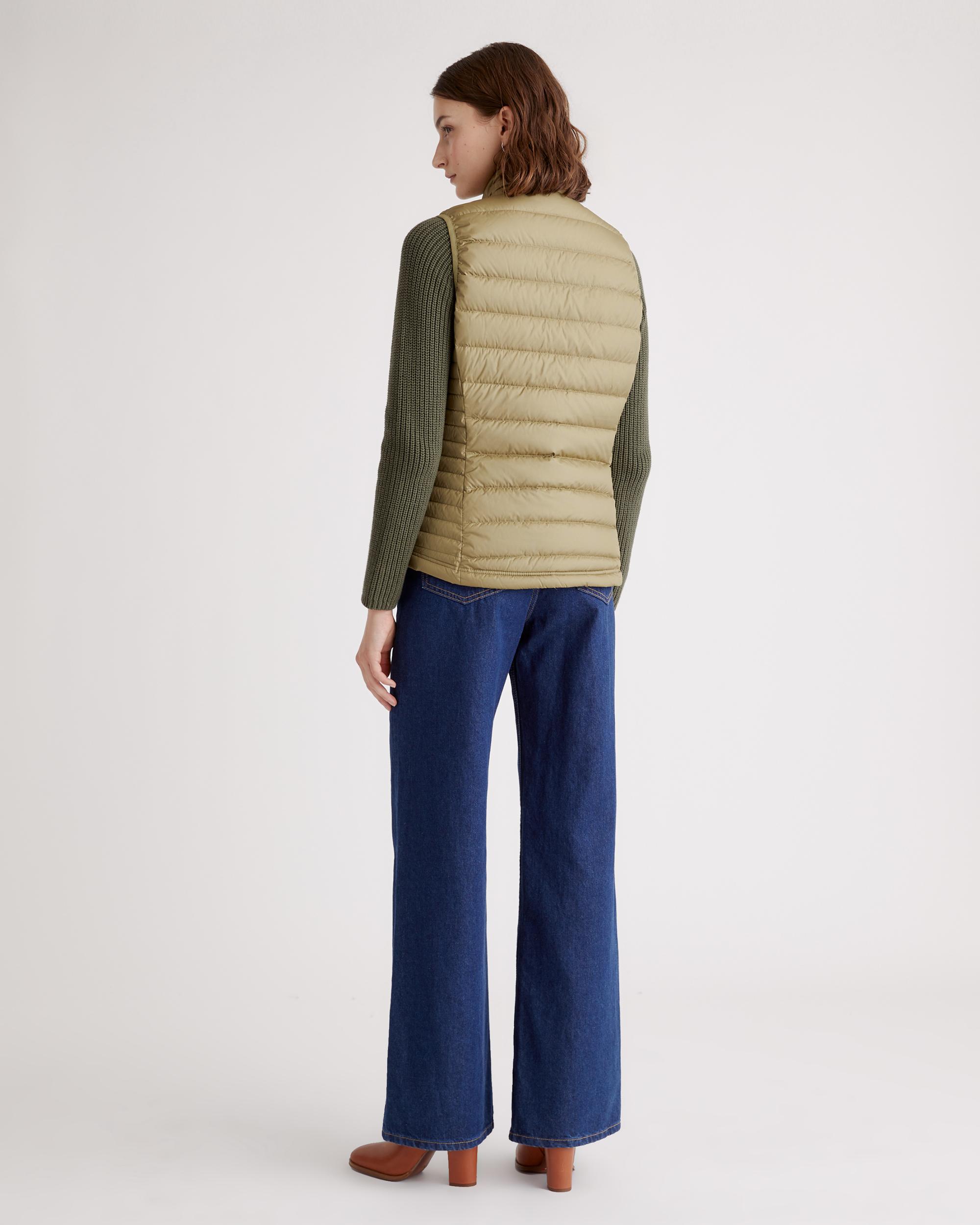 Quince | Women's Lightweight Down Packable Puffer Vest Recycled Polyester Product Image