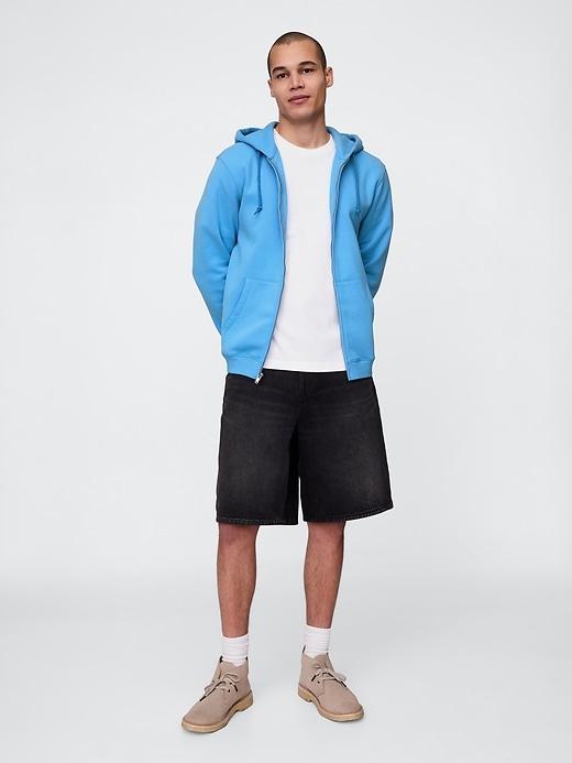 VintageSoft Zip Hoodie Product Image