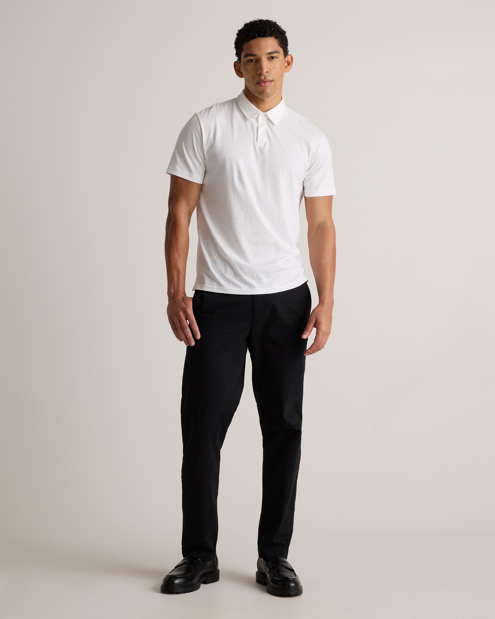 Quince | Men's 100% Pima Cotton Luxe Touch Polo Organic Cotton Product Image
