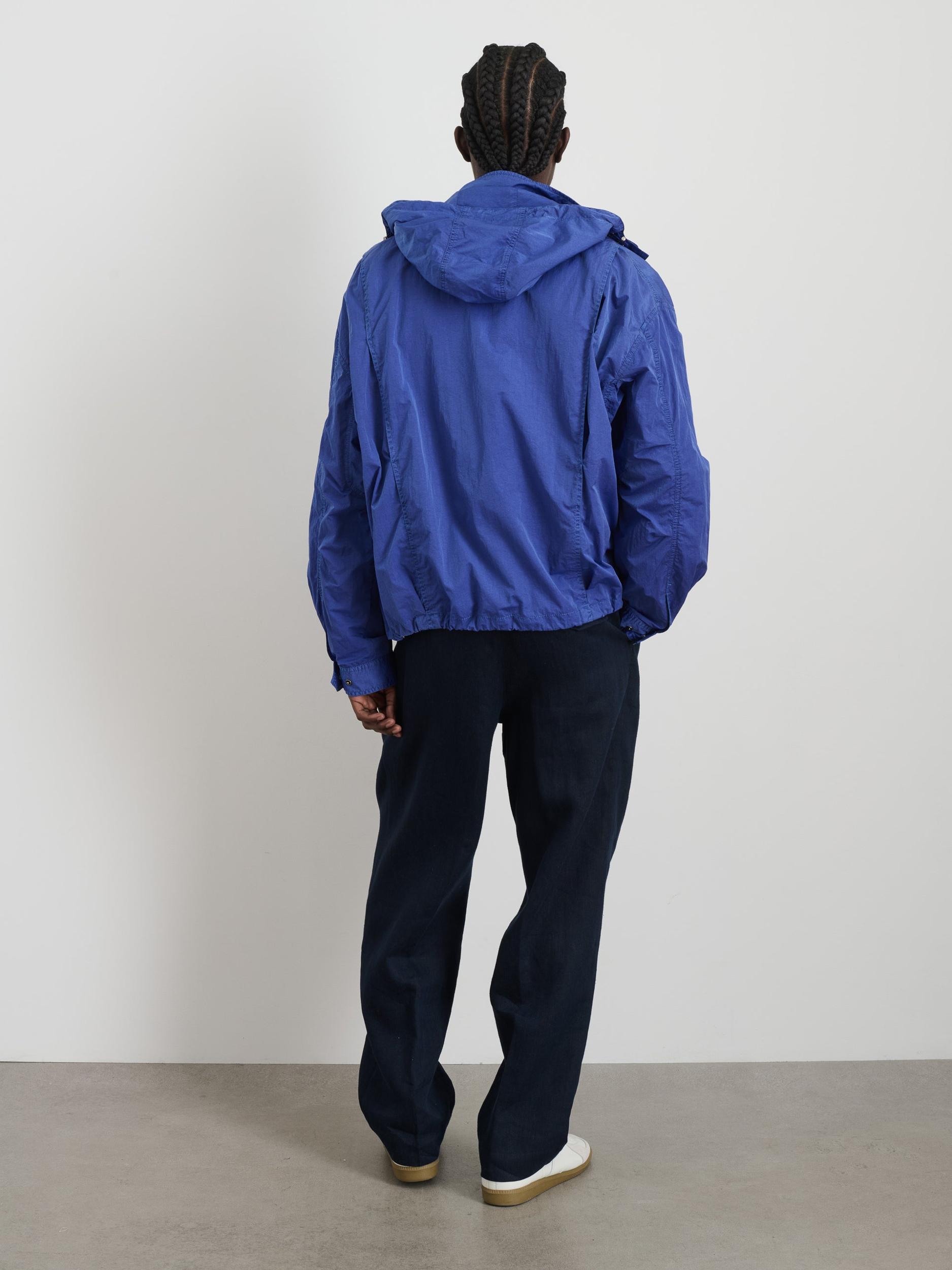David Windbreaker In Garment Dyed Nylon Product Image