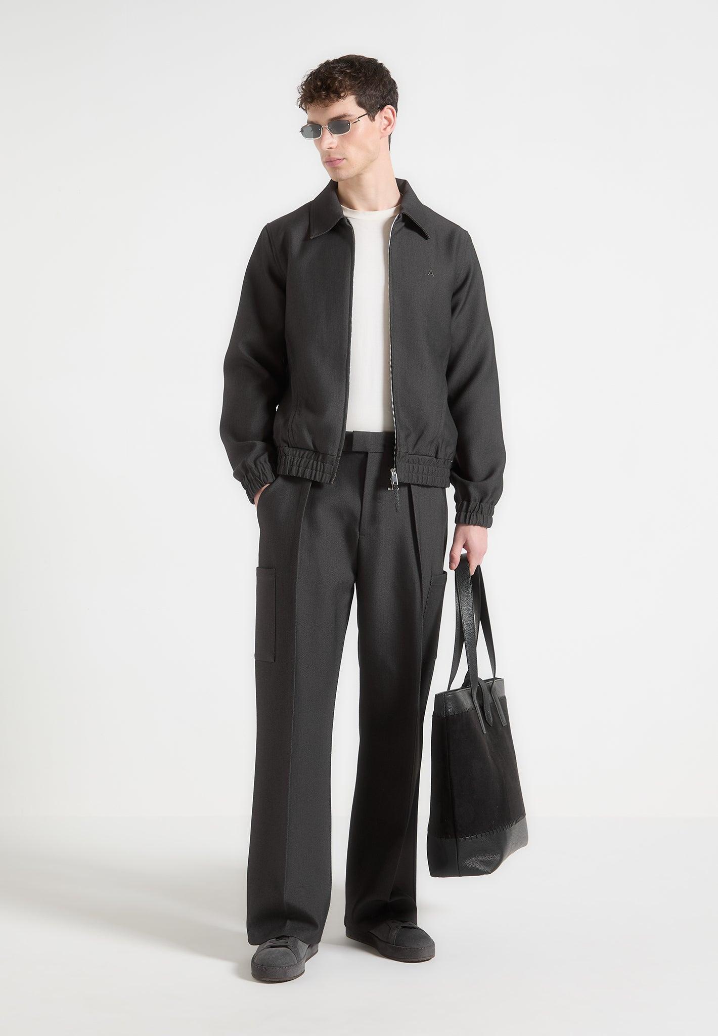 Eli - Harrington Jacket - Grey Male Product Image