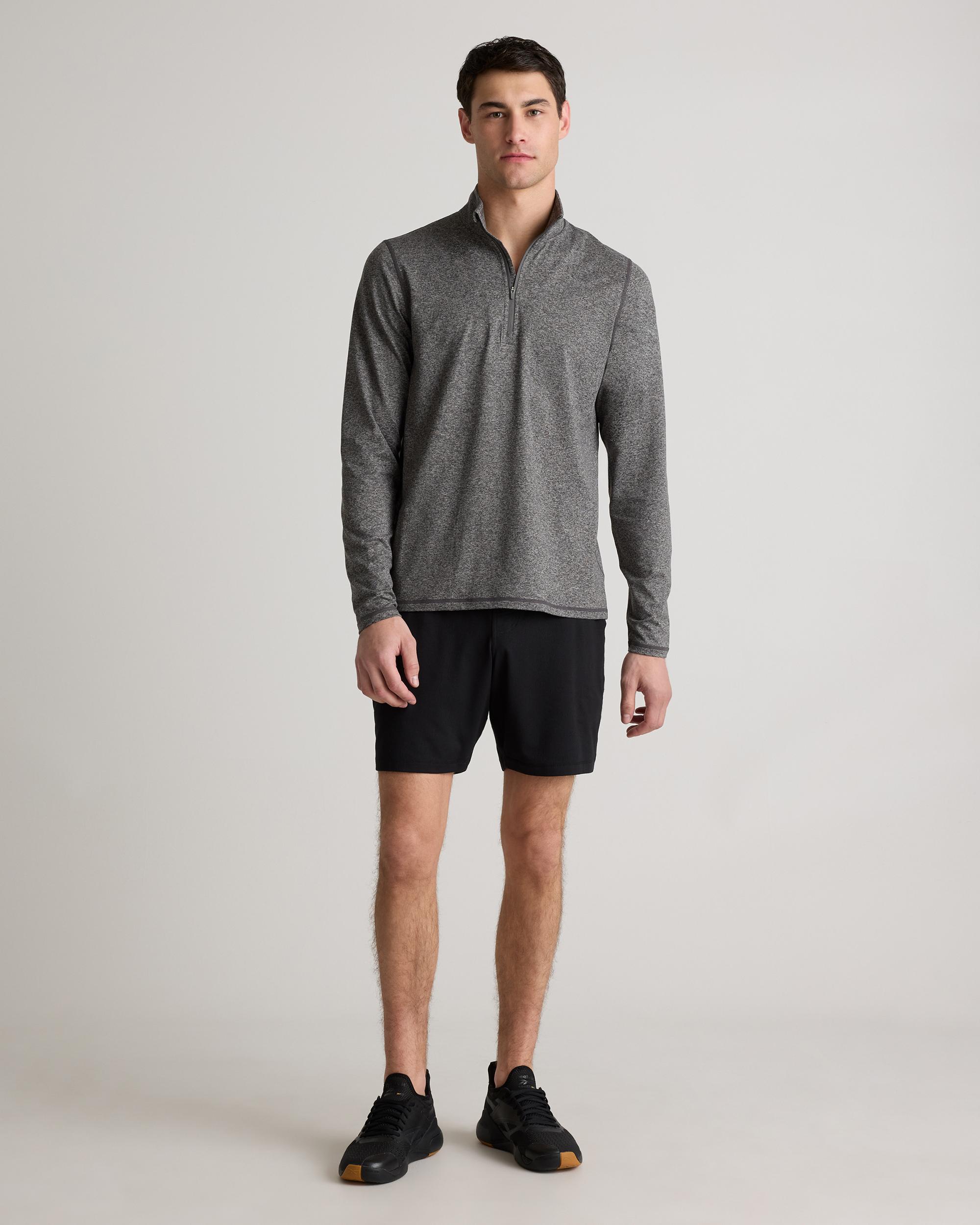 Quince | Men's Super Soft Performance Half-Zip Pullover Flowknit Activewear, Recycled Polyester Product Image